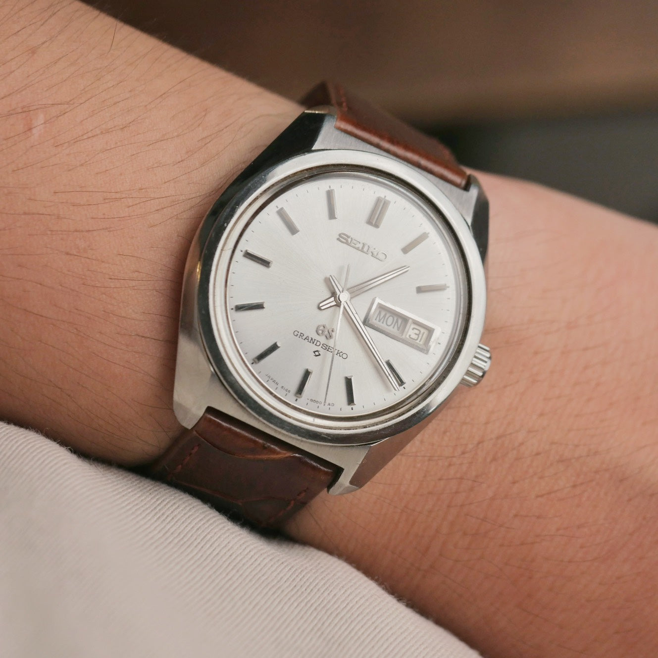 Grand seiko day date automatic hotsell