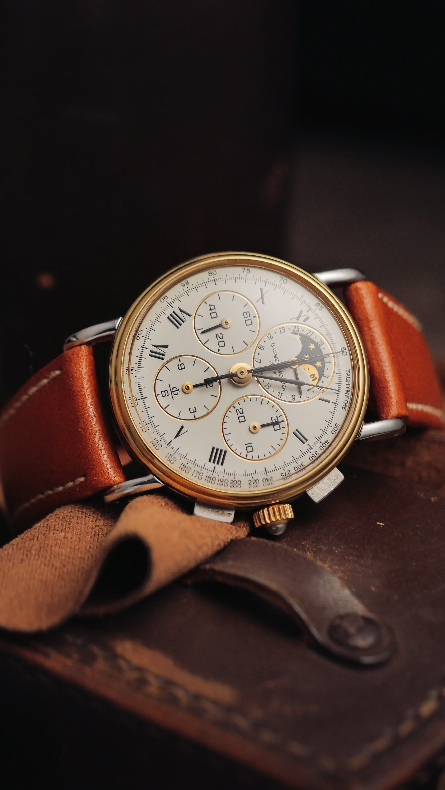 BAUME & MERCIER CHRONOGRAPH MOONPHASE REF. 6102.099