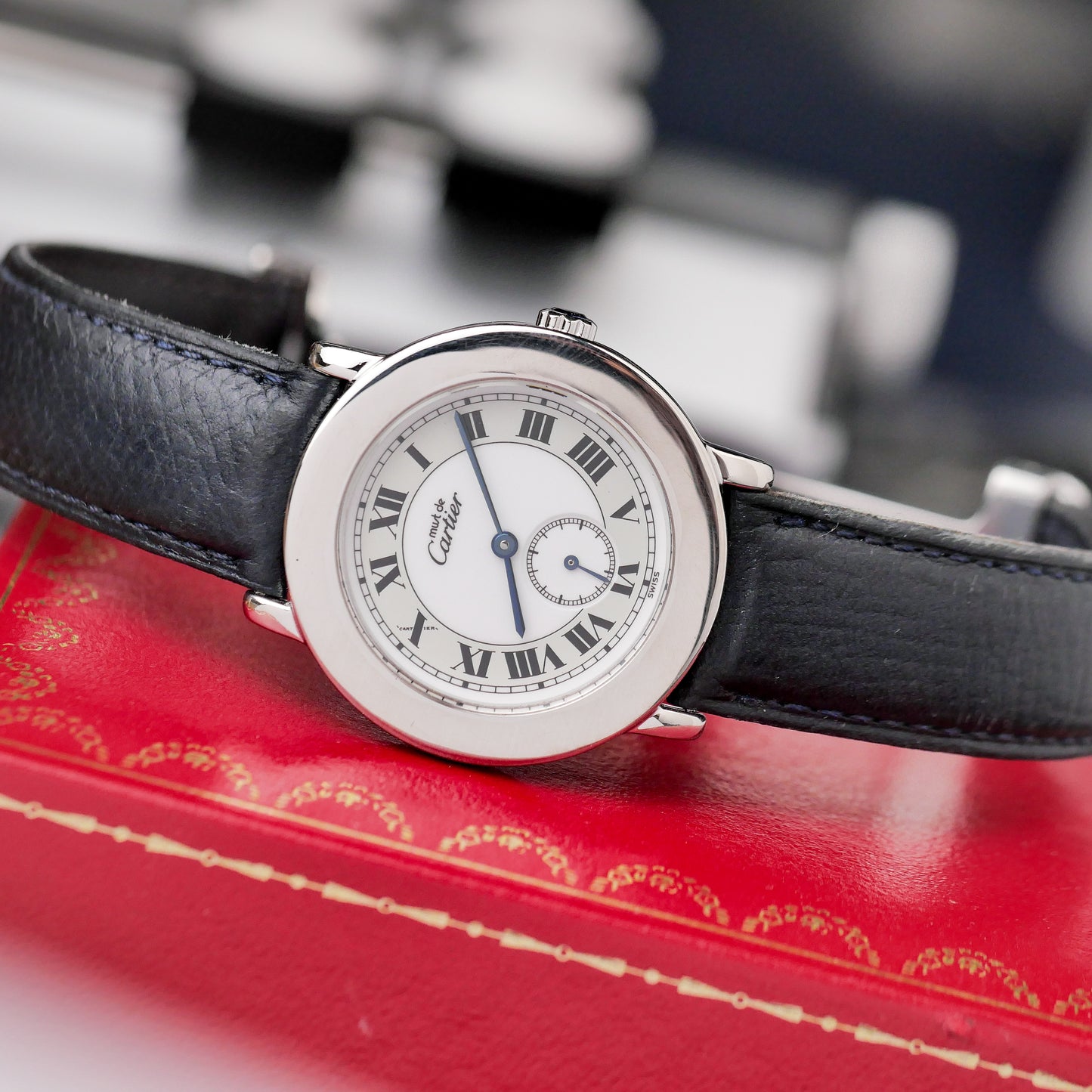 CARTIER MUST DE CARTIER RONDE 925 REF. 1815-1