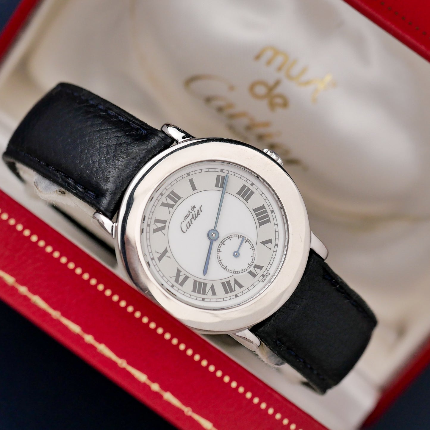 CARTIER MUST DE CARTIER RONDE 925 REF. 1815-1