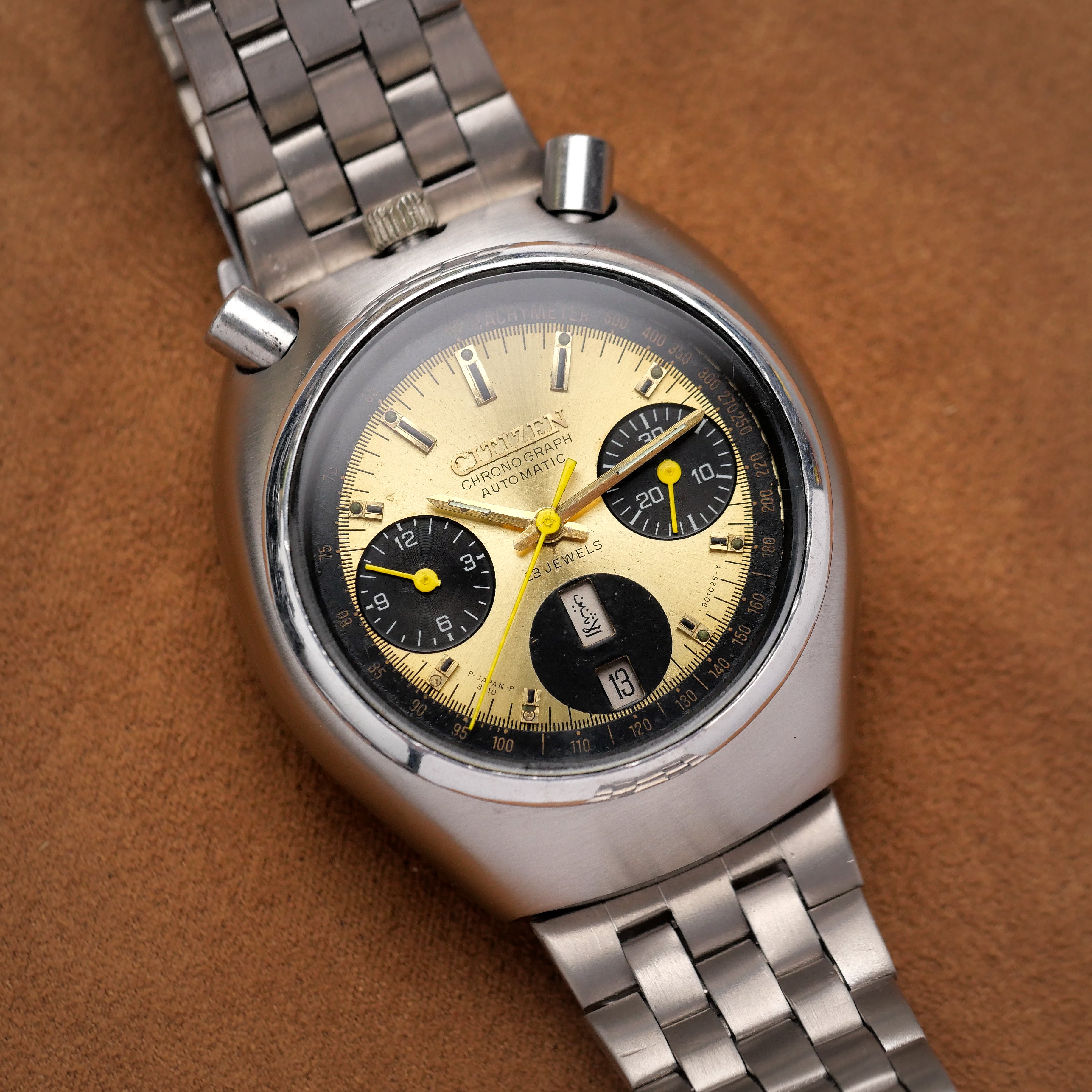 CITIZEN BULLHEAD CHRONOGRAPH AUTOMATIC REF. 67 9011 Zeit Vintage Watch