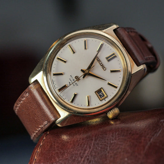 GRAND SEIKO GS HI-BEAT 36000 GOLD CAPPED REF. 4522-8000