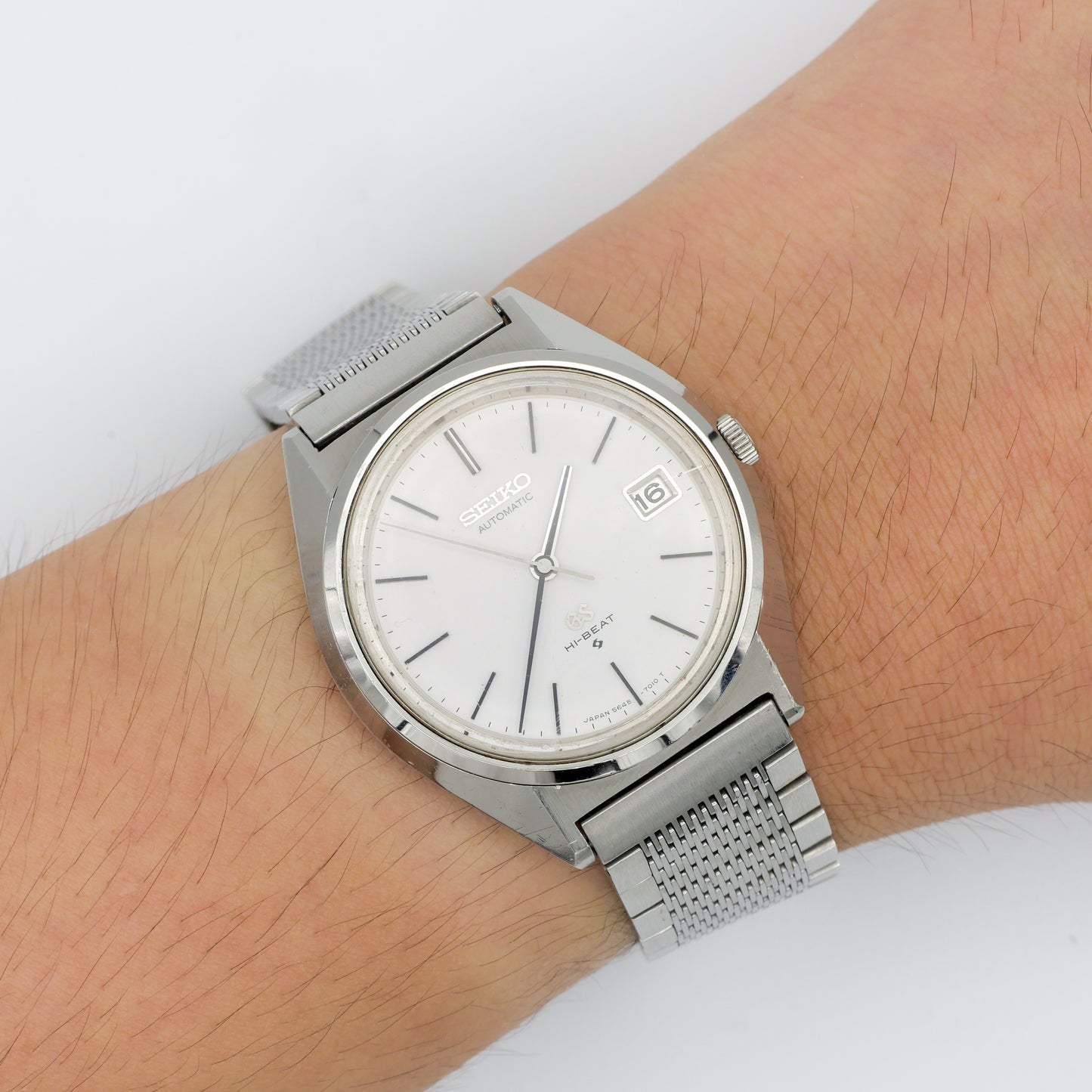 GRAND SEIKO GS HI-BEAT DAY AUTOMATIC. 5645-7010