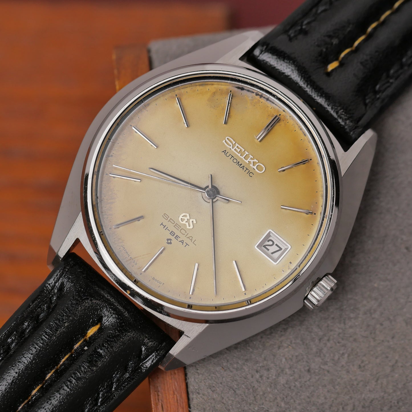 GRAND SEIKO GS SPECIAL HI-BEAT AUTOMATIC 36000 REF. 6155-8000