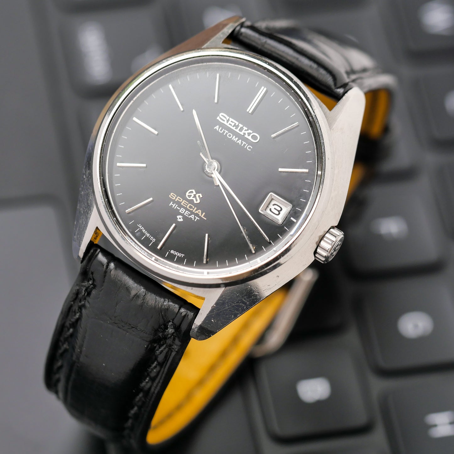 GRAND SEIKO GS SPECIAL HI-BEAT AUTOMATIC 36000 REF. 6155-8000