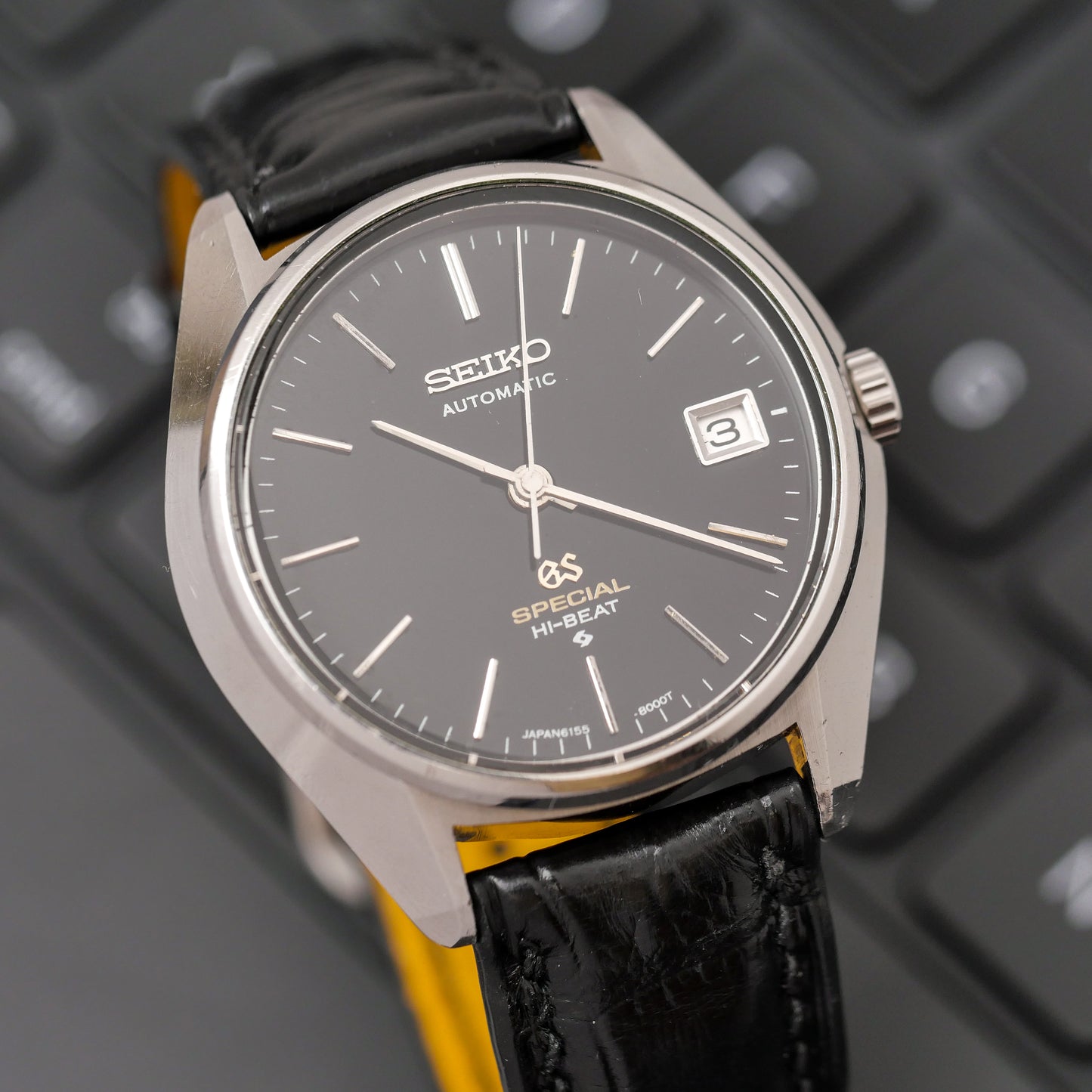 GRAND SEIKO GS SPECIAL HI-BEAT AUTOMATIC 36000 REF. 6155-8000