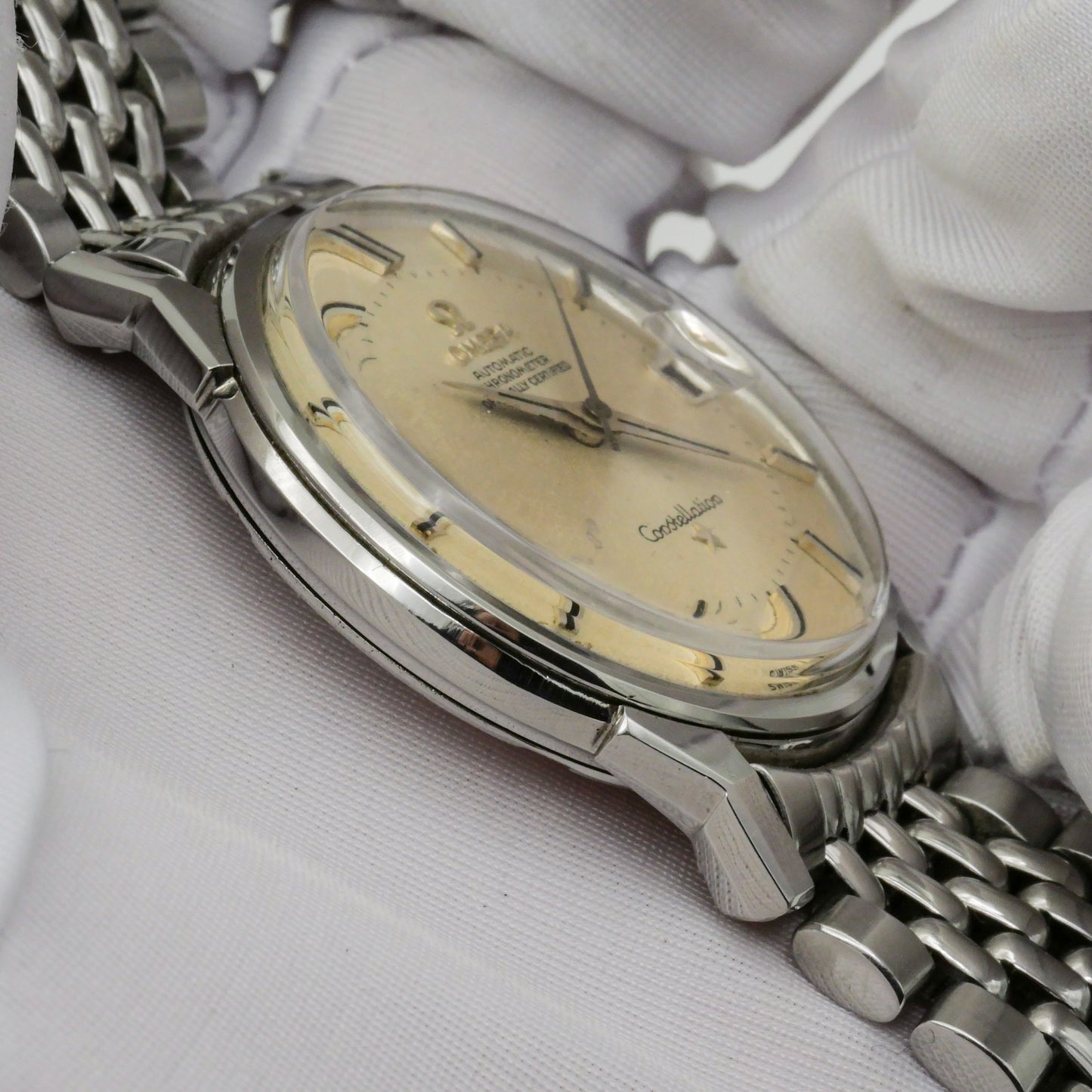 OMEGA CONSTELLATION "PIE PAN" CHRONOMETER AUTOMATIC REF. 168.005