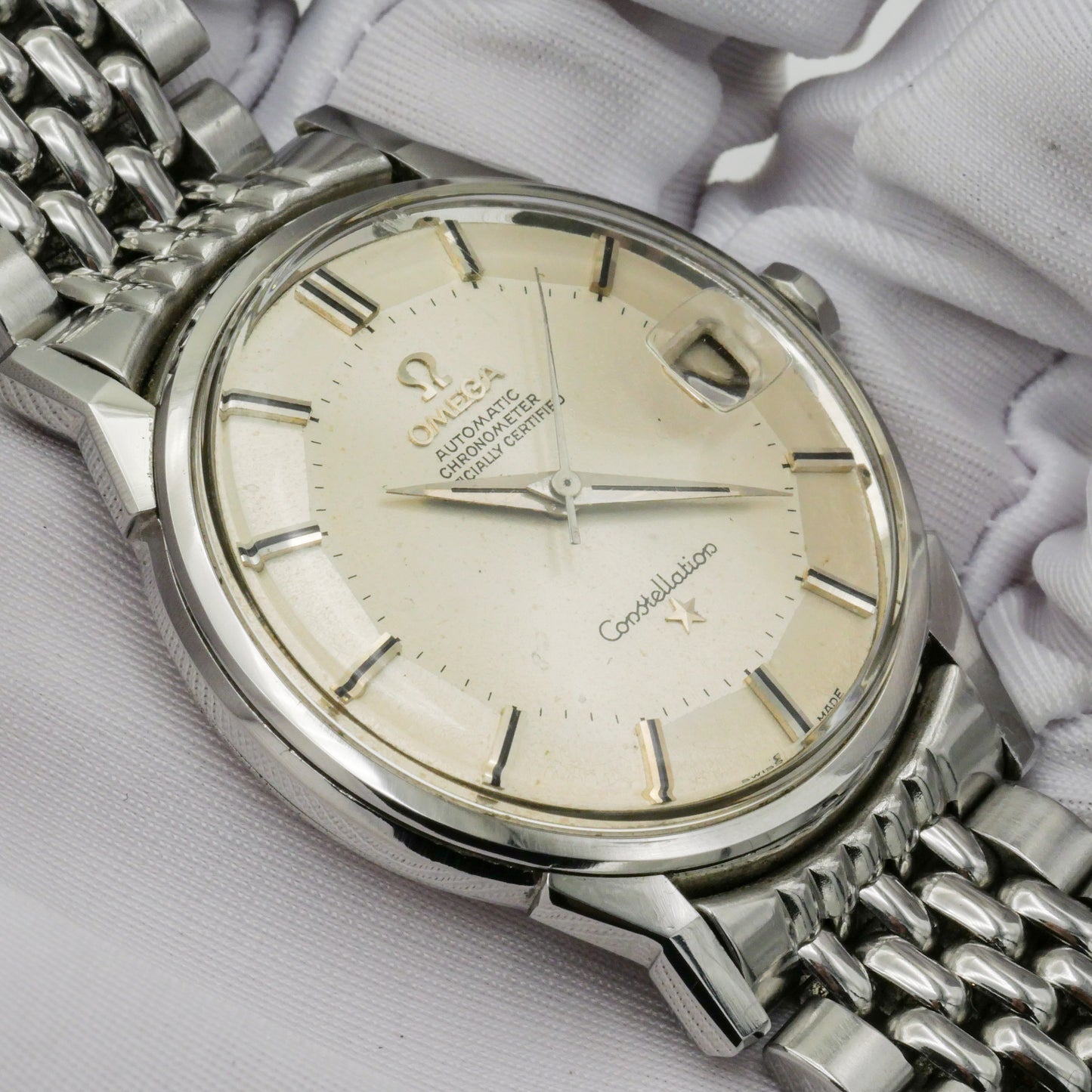 OMEGA CONSTELLATION "PIE PAN" CHRONOMETER AUTOMATIC REF. 168.005