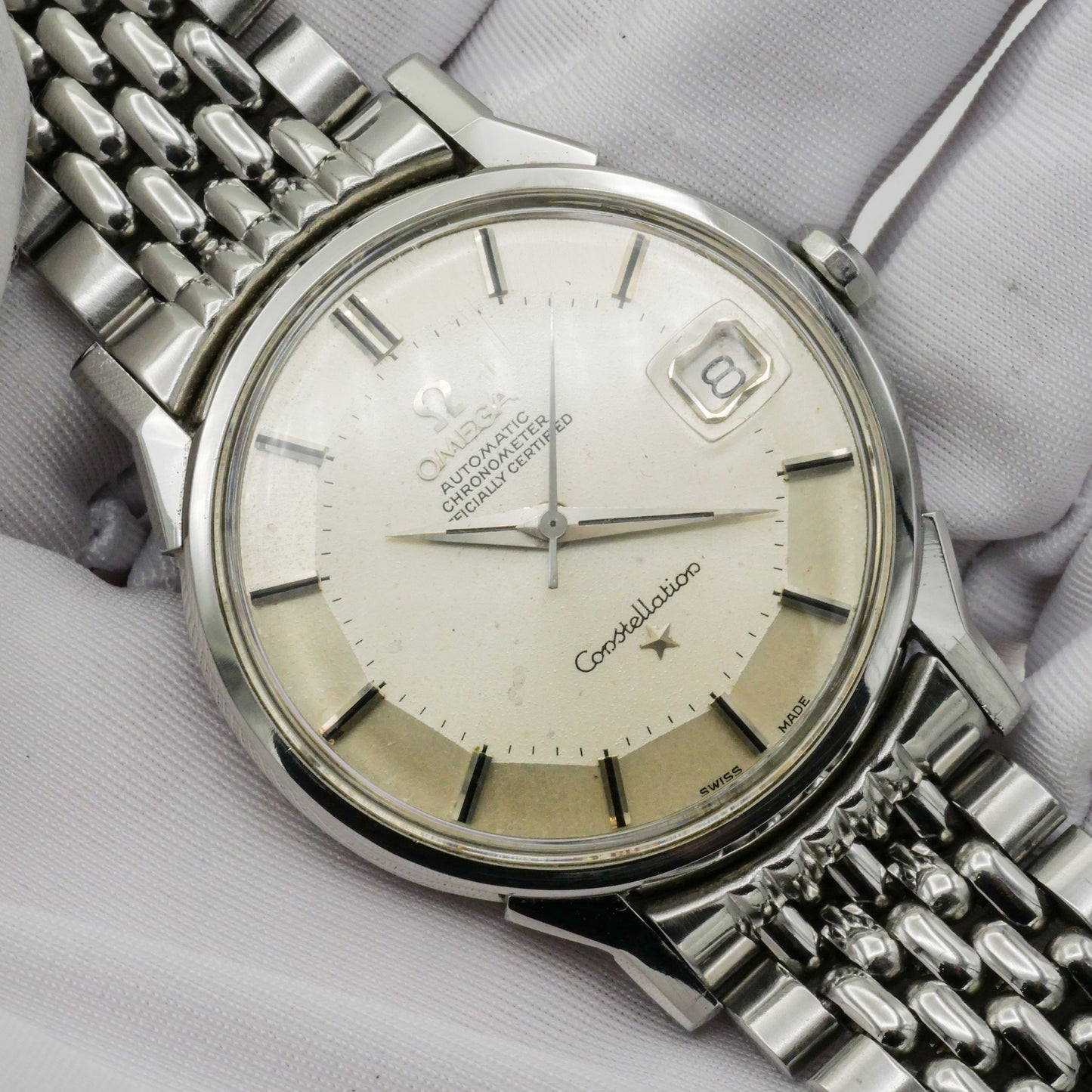 OMEGA CONSTELLATION "PIE PAN" CHRONOMETER AUTOMATIC REF. 168.005