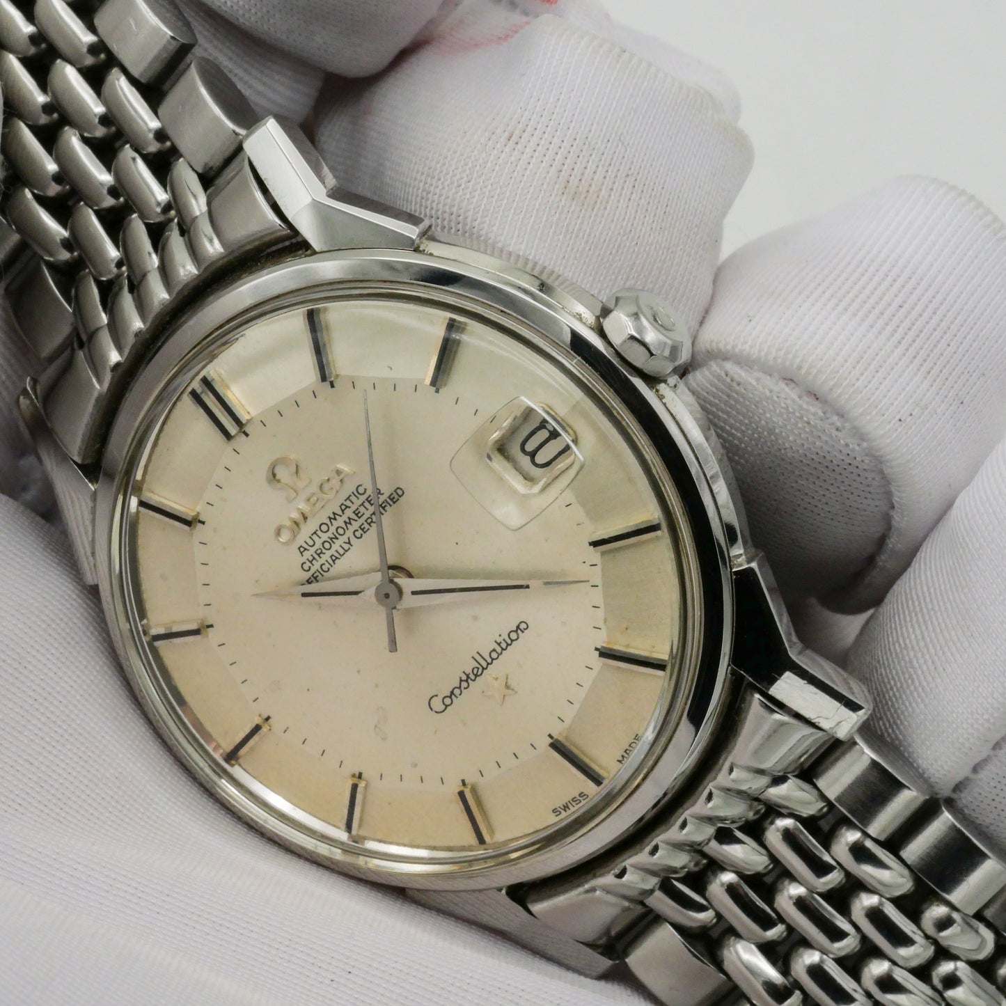 OMEGA CONSTELLATION "PIE PAN" CHRONOMETER AUTOMATIC REF. 168.005