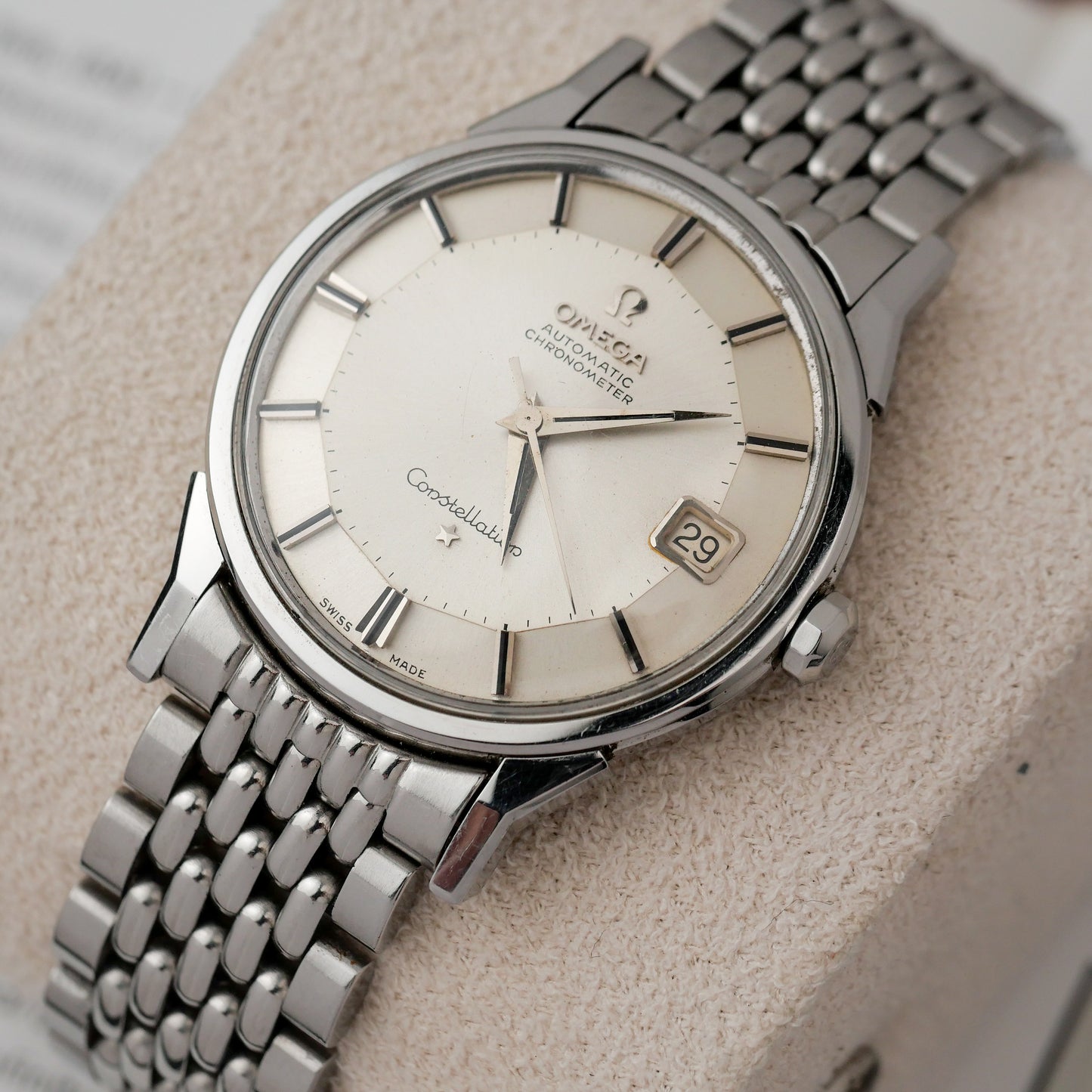 OMEGA CONSTELLATION CHRONOMETER AUTOMATIC "PIE PAN" REF. 14902-62-SC