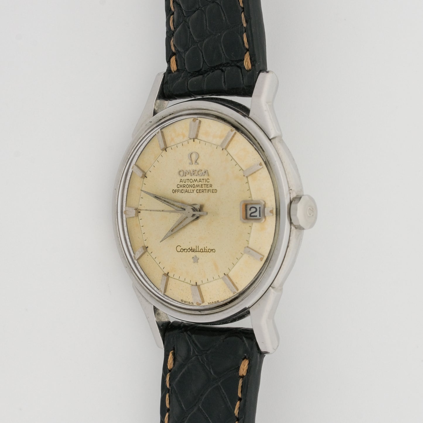 OMEGA CONSTELLATION CHRONOMETER AUTOMATIC "PIE PAN" REF. 14902-62-SC