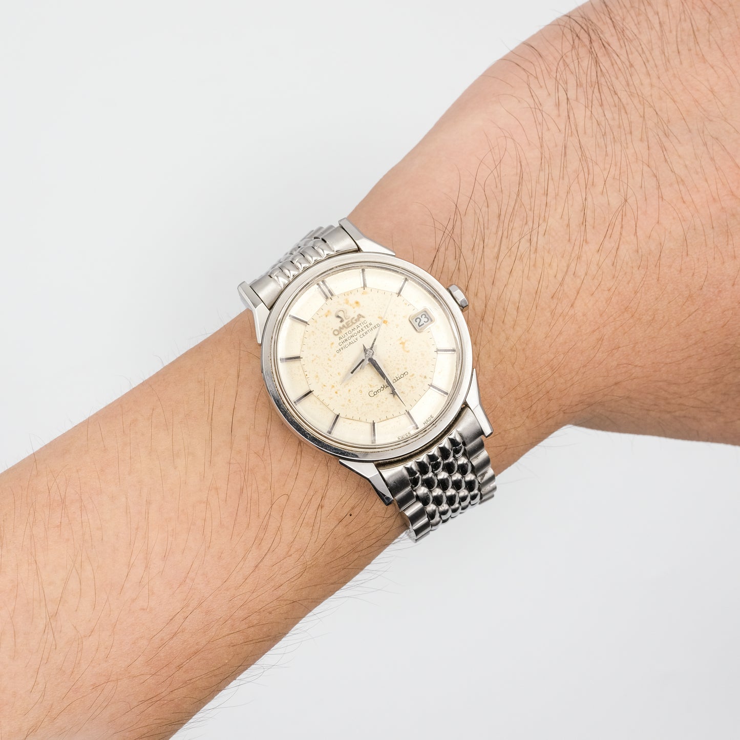 OMEGA CONSTELLATION CHRONOMETER AUTOMATIC "PIE PAN" REF. 168.005