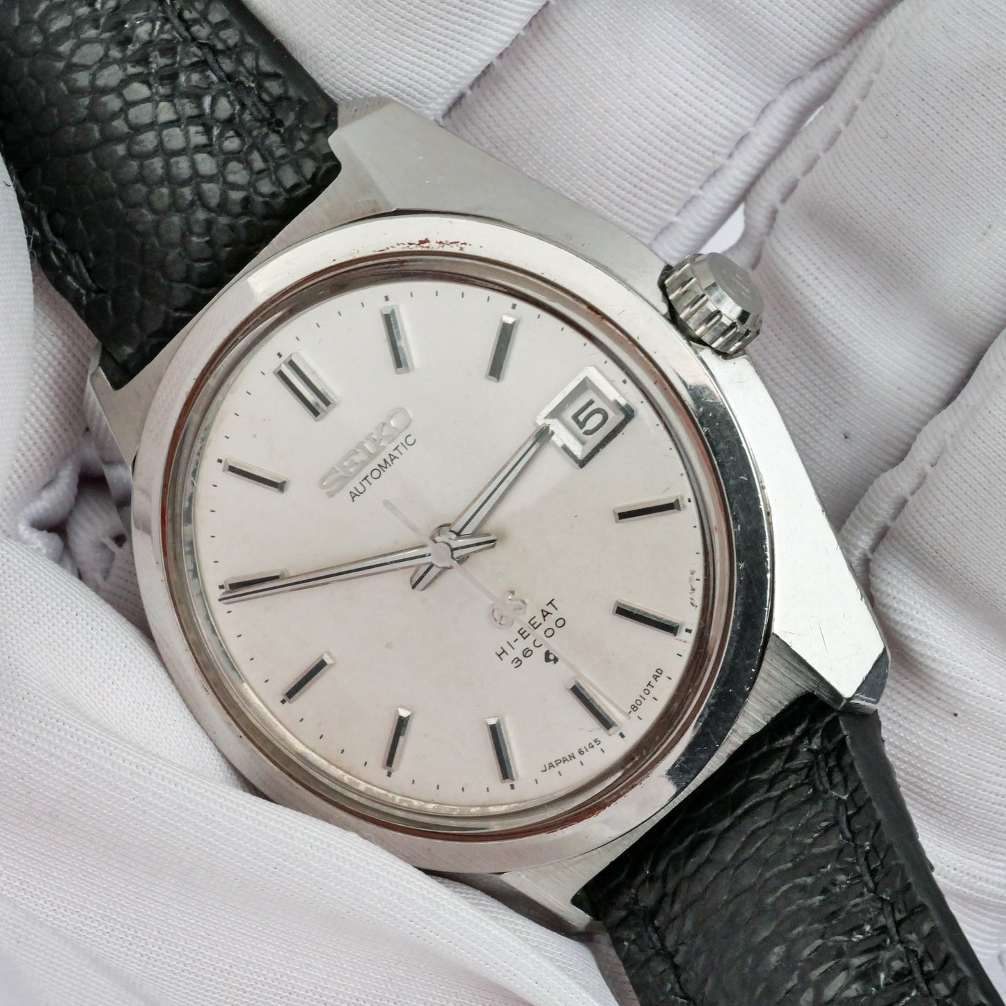 GRAND SEIKO AUTOMATIC HI-BEAT 36000 REF. 6145-8000