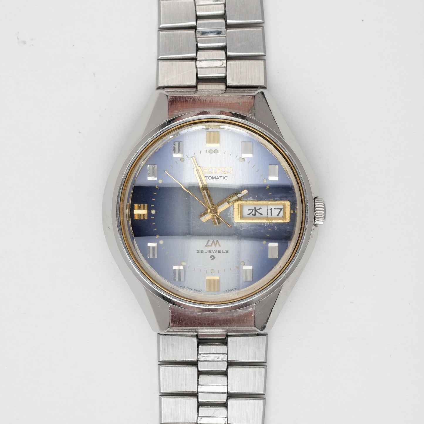 SEIKO LORD MATIC LM FACETED CRYSTAL AUTOMATIC REF. 5606-7290