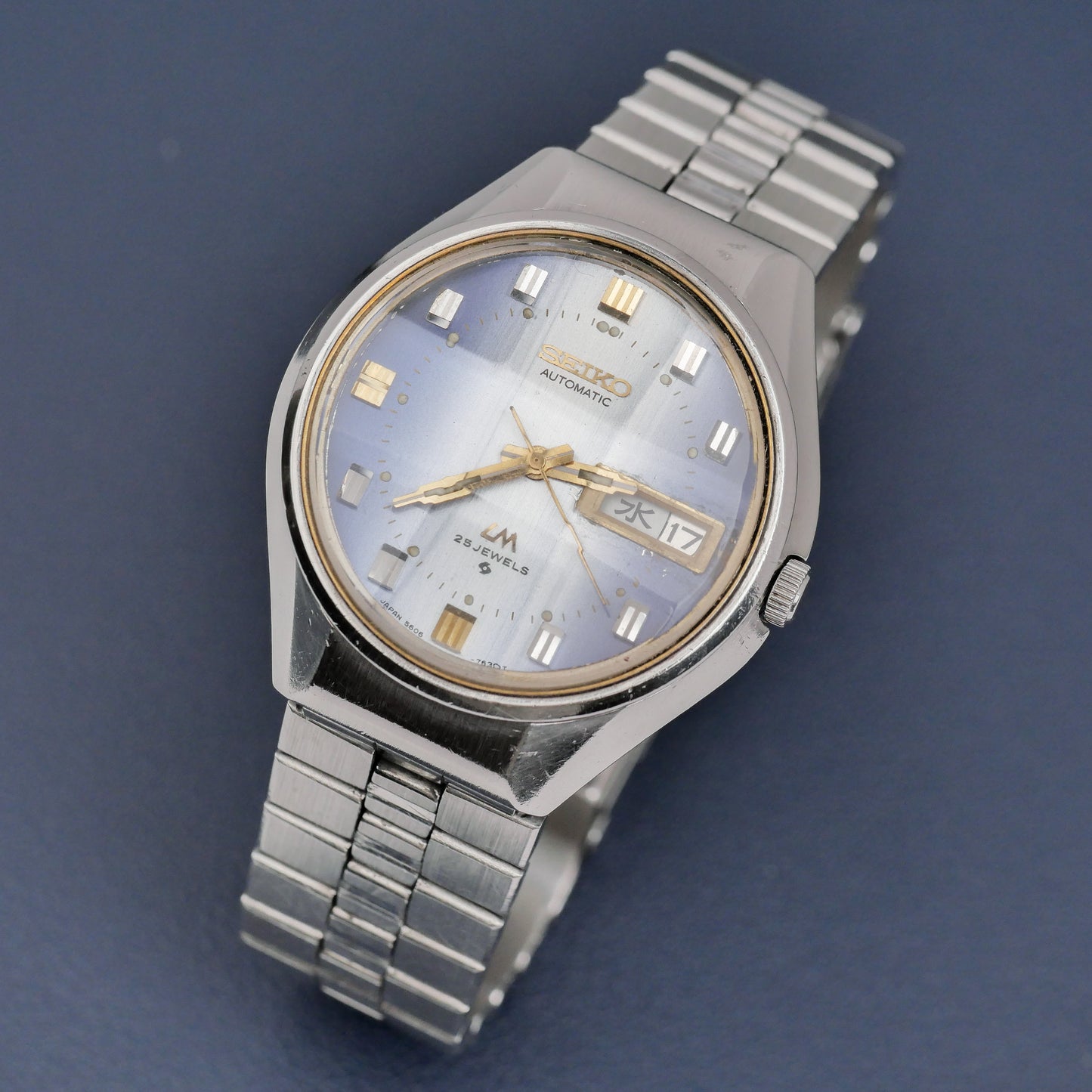 SEIKO LORD MATIC LM FACETED CRYSTAL AUTOMATIC REF. 5606-7290