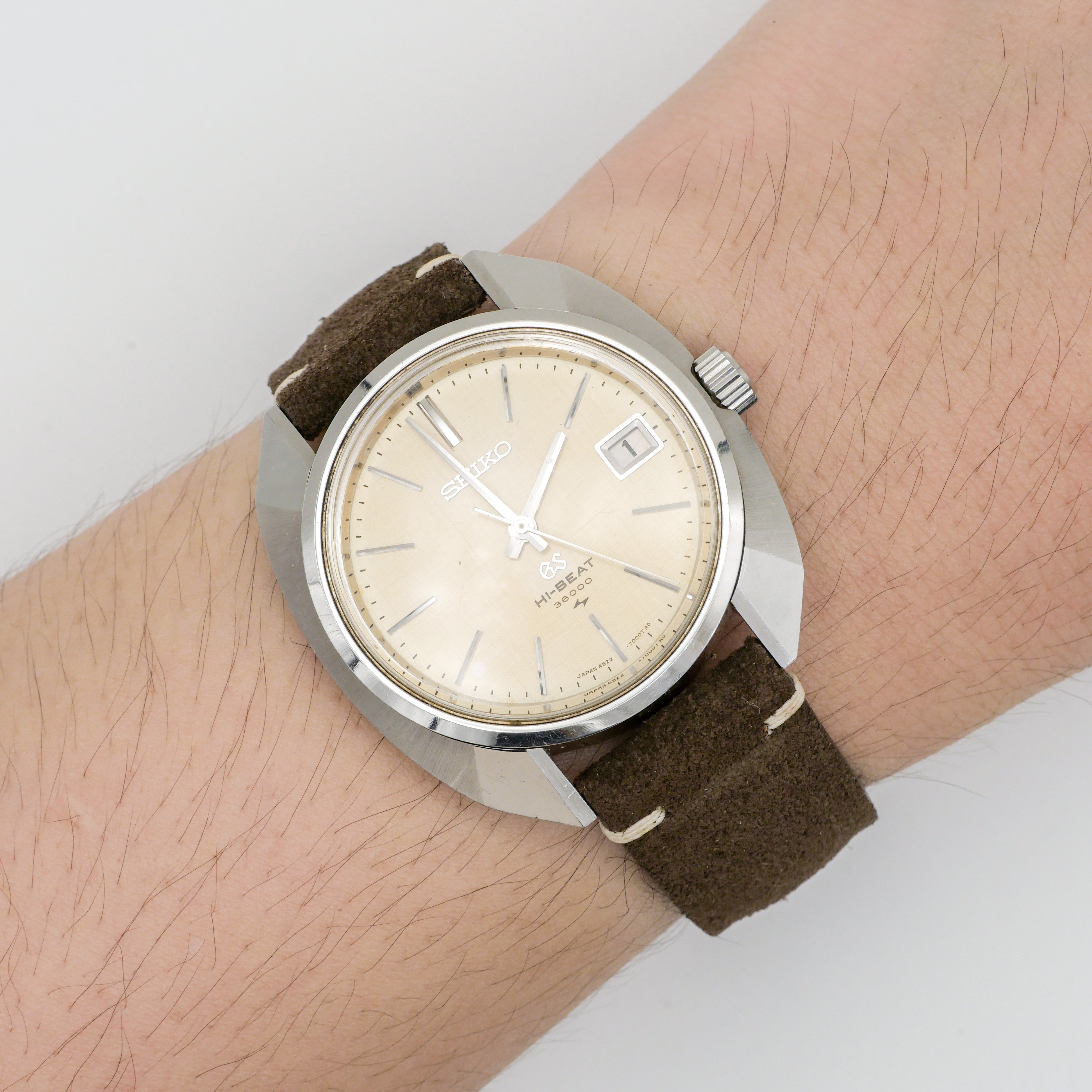 GRAND SEIKO GS HI-BEAT 36000 DATE REF. 4522-7000 – Zeit Vintage Watch