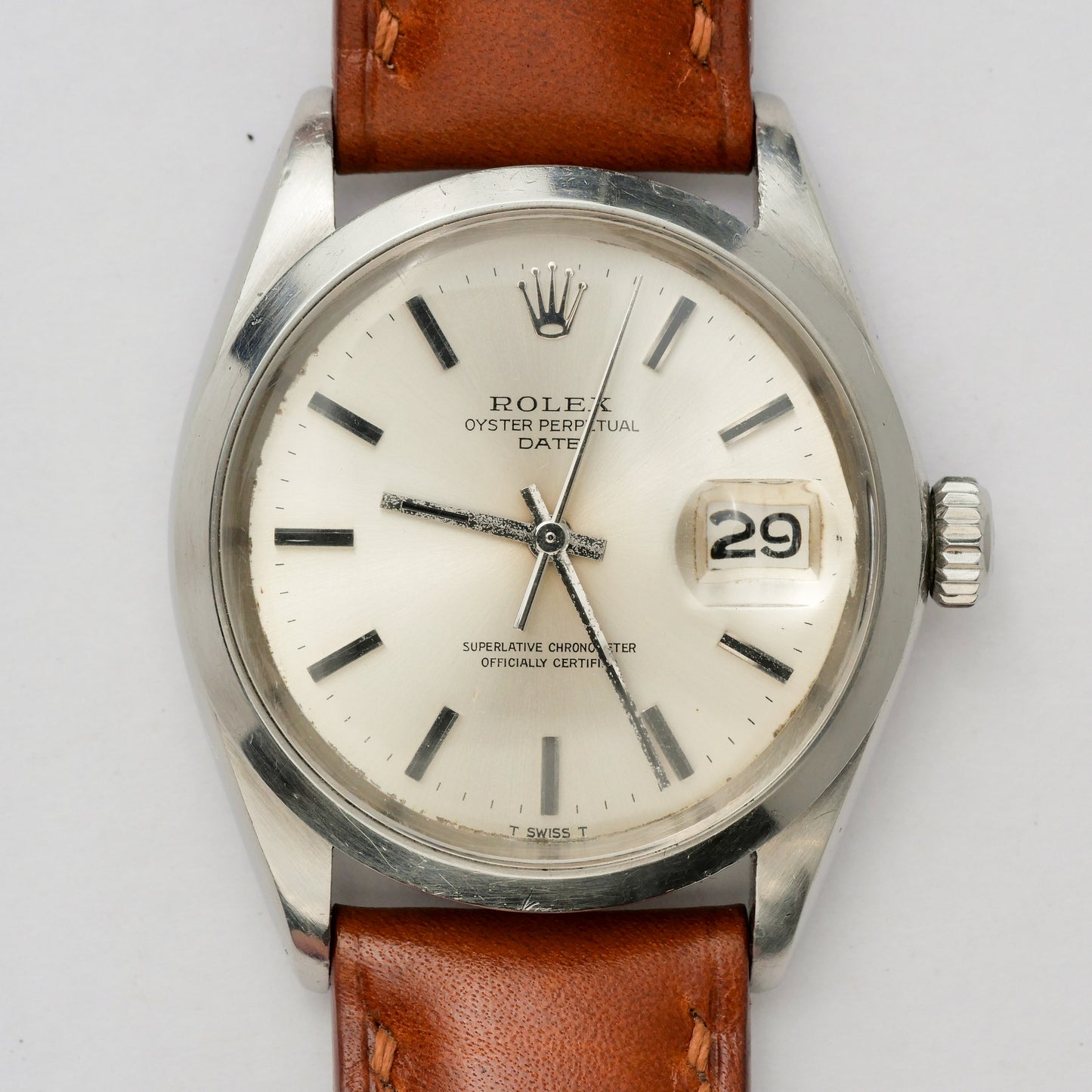 ROLEX OYSTER PERPETUAL DATE AUTOMATIC REF. 1500