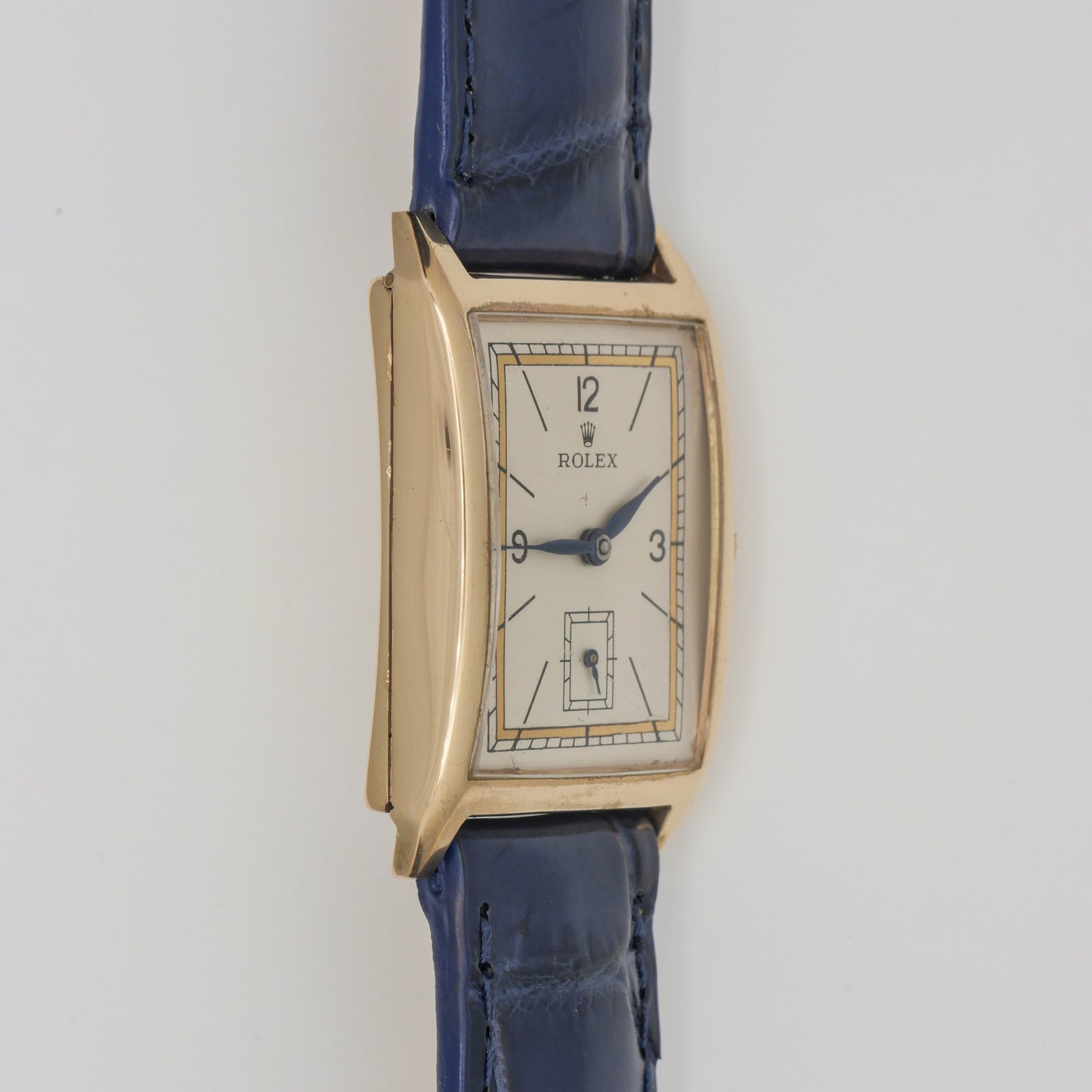 ROLEX 9K GOLD CASE ART DECO REF. 34-57313