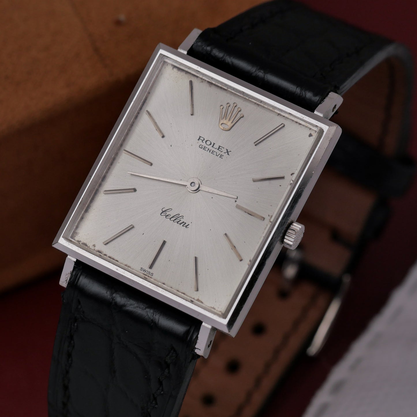 ROLEX CELLINI 18K WHITE GOLD REF. 3603