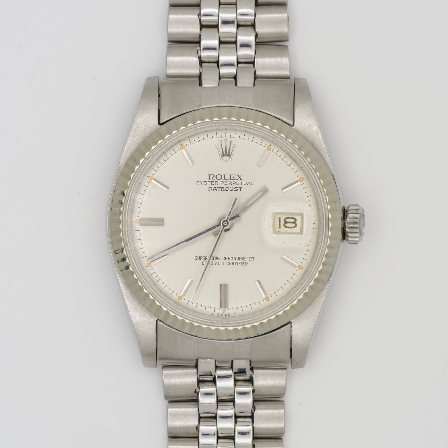 ROLEX OYSTER PERPETUAL DATEJUST AUTOMATIC REF. 1601