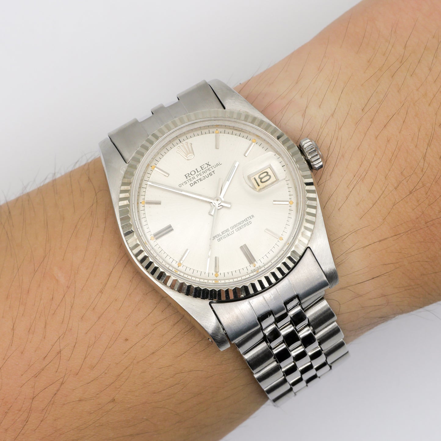 ROLEX OYSTER PERPETUAL DATEJUST AUTOMATIC REF. 1601