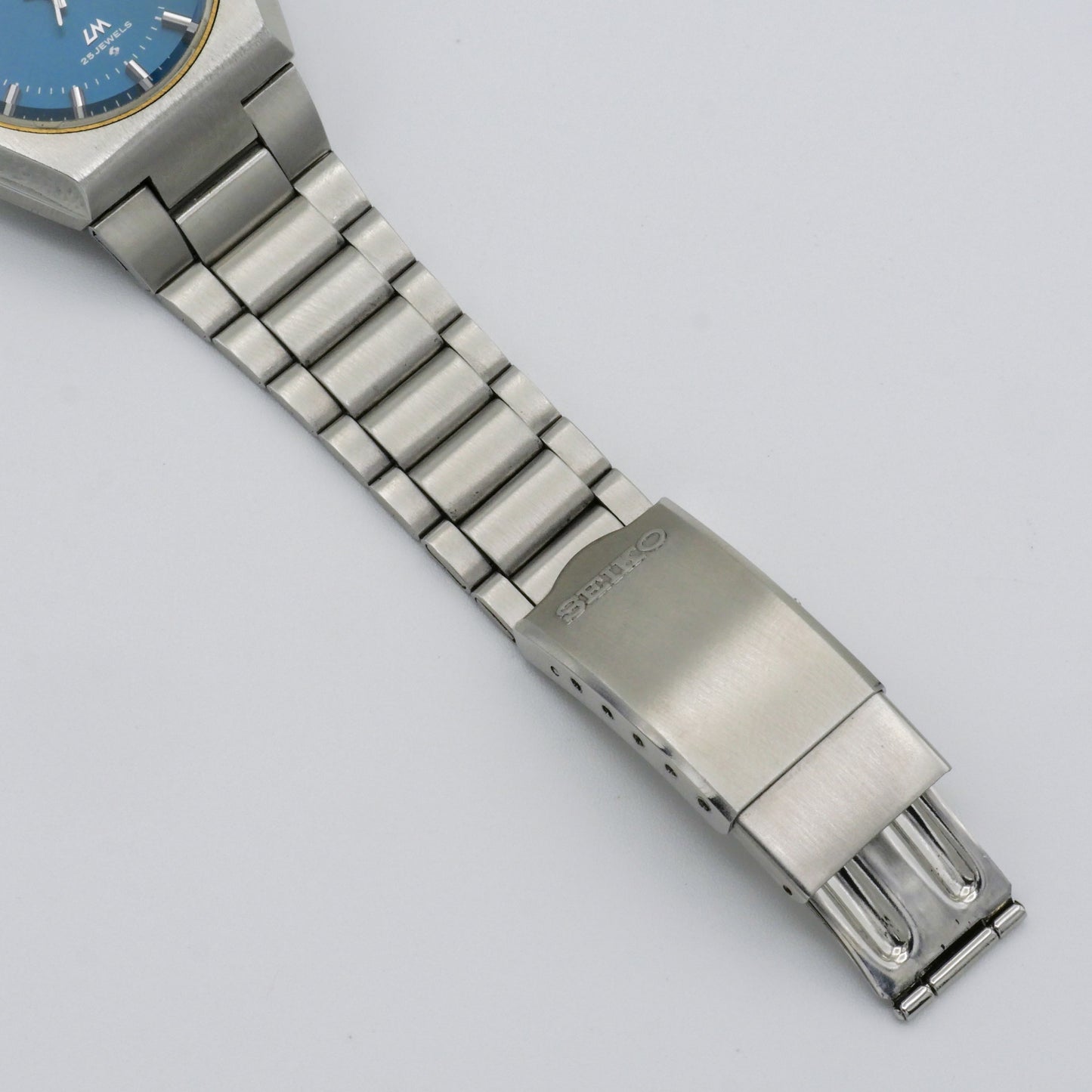 SEIKO LORD MATIC LM AUTOMATIC DAY-DATE BLUE DIAL REF. 5606-6060