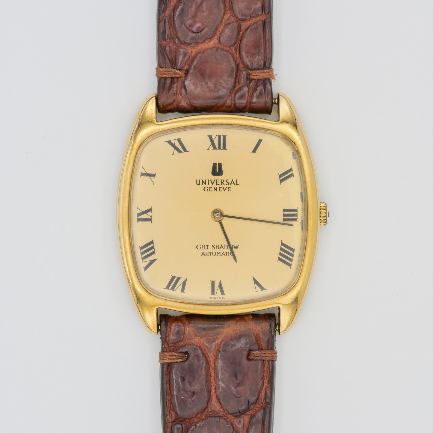 UNIVERSAL GENÈVE GILT SHADOW AUTOMATIC ULTRA-SLIM REF. 566105