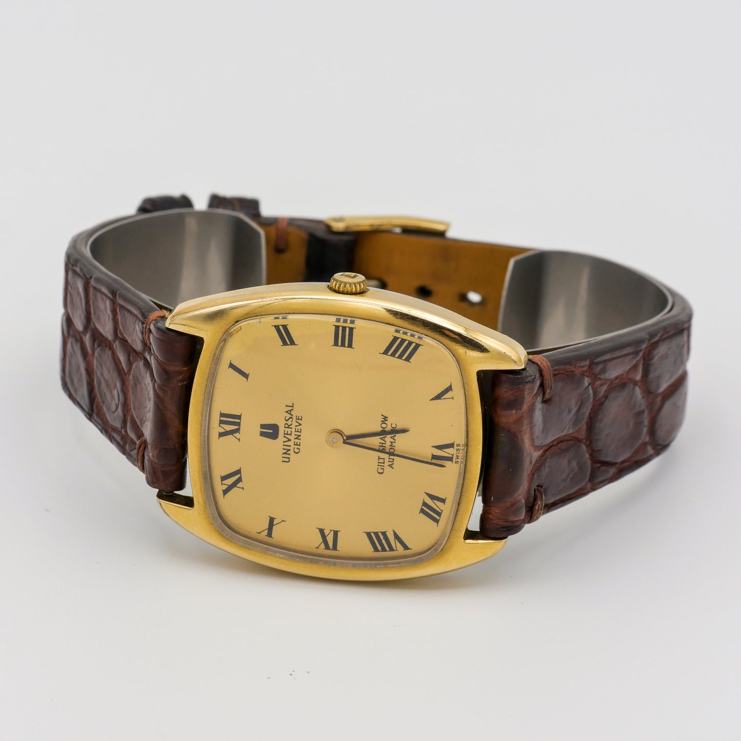 UNIVERSAL GENÈVE GILT SHADOW AUTOMATIC ULTRA-SLIM REF. 566105