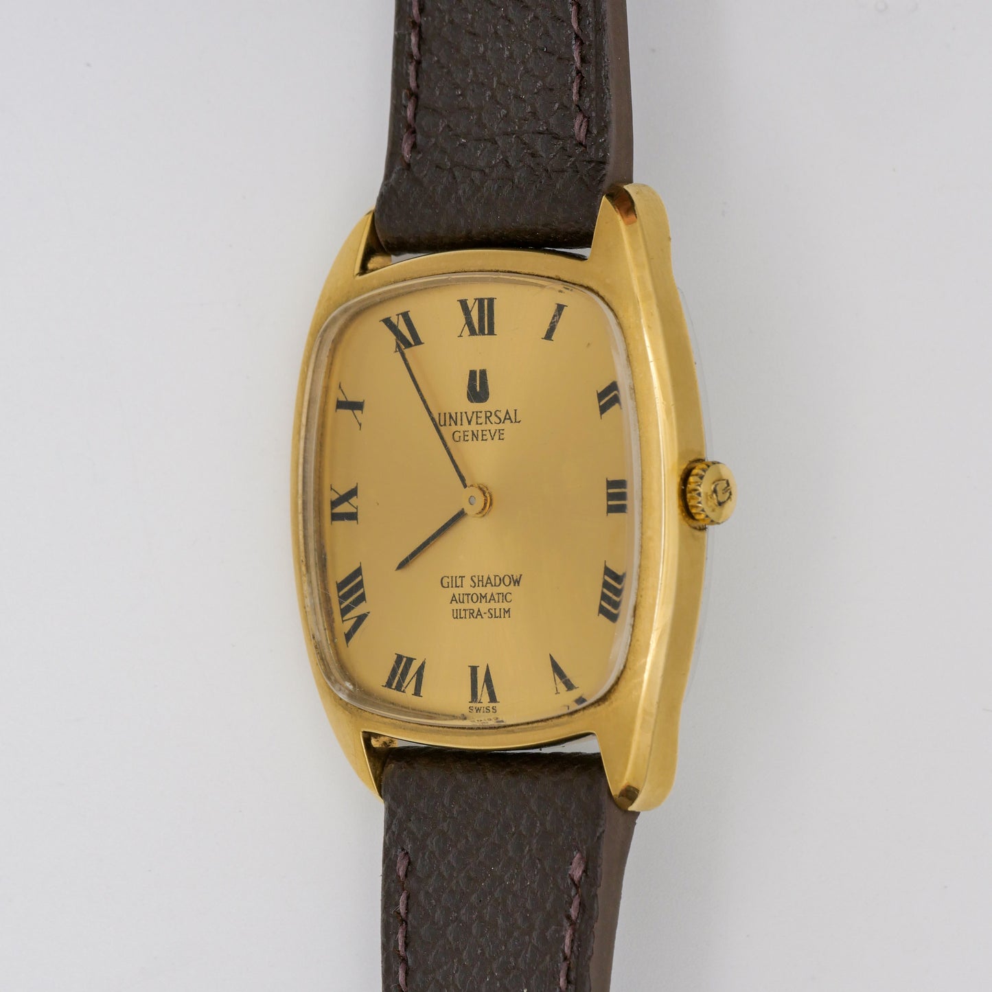 UNIVERSAL GENÈVE GILT SHADOW AUTOMATIC ULTRA-SLIM REF. 566105