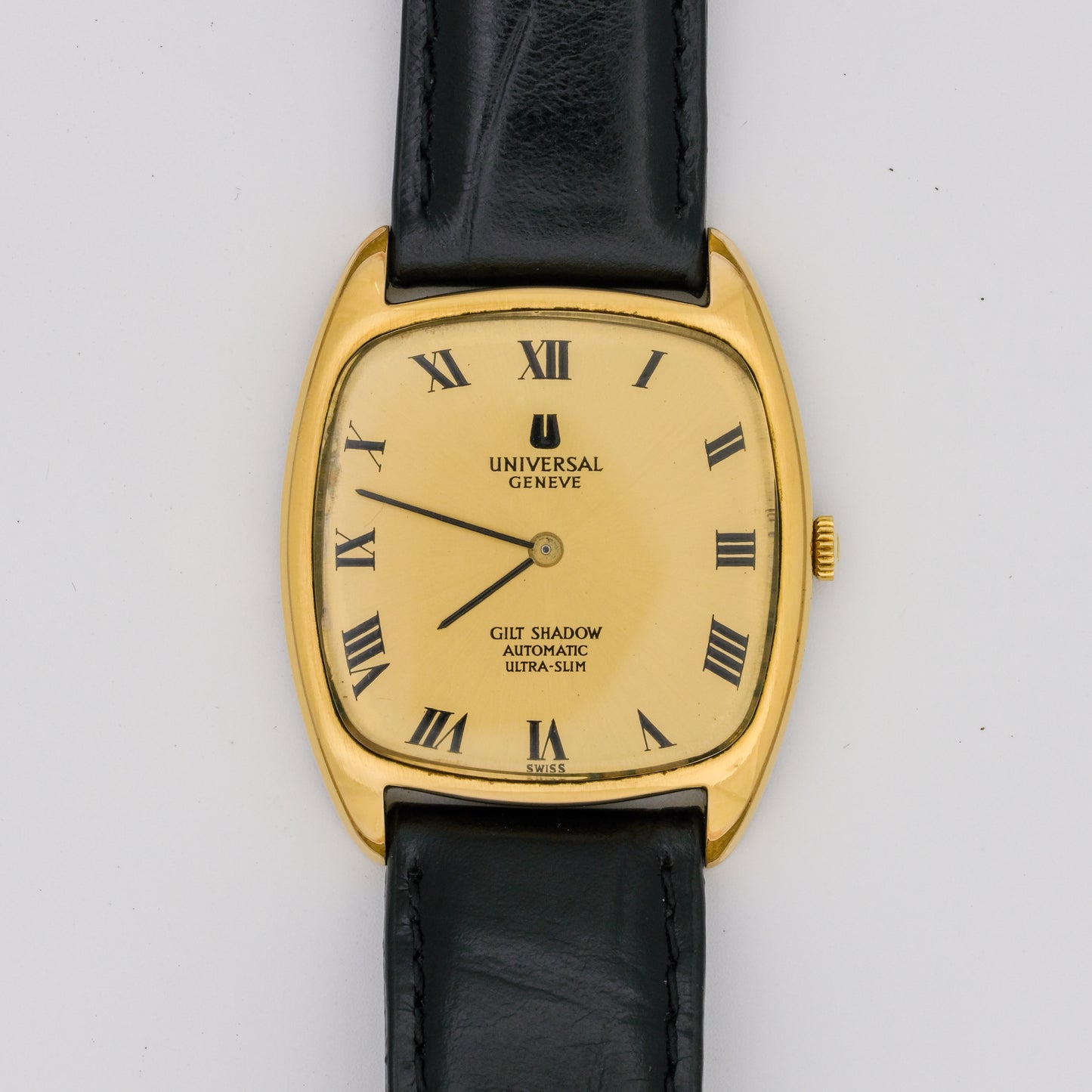 UNIVERSAL GENÈVE GILT SHADOW AUTOMATIC ULTRA-SLIM REF. 566105