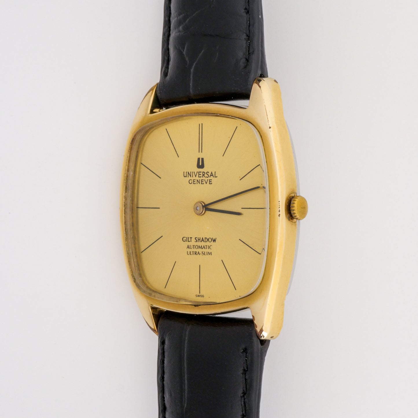 UNIVERSAL GENÈVE GILT SHADOW AUTOMATIC ULTRA-SLIM REF. 566105