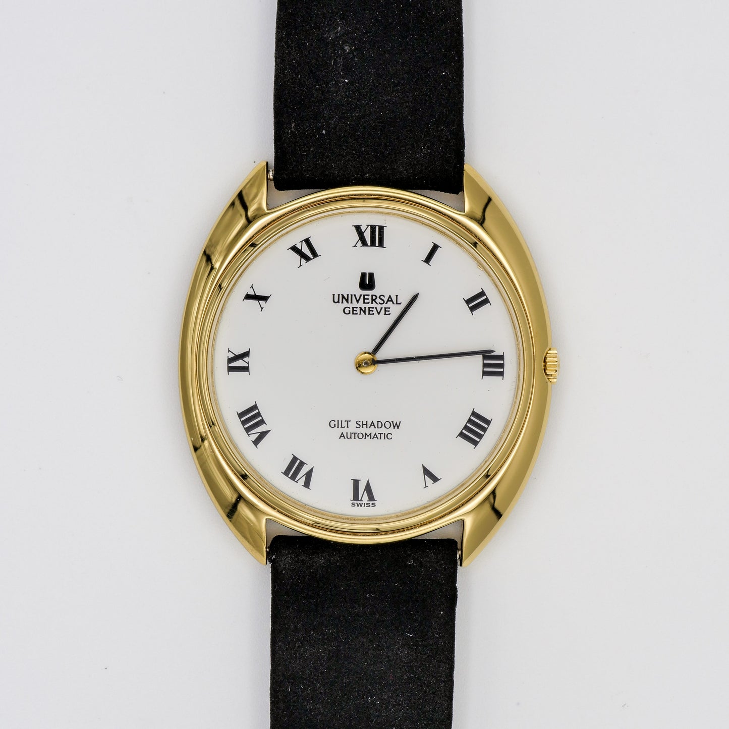 UNIVERSAL GENÈVE WHITE GILT AUTOMATIC ULTRA THIN REF. 566152