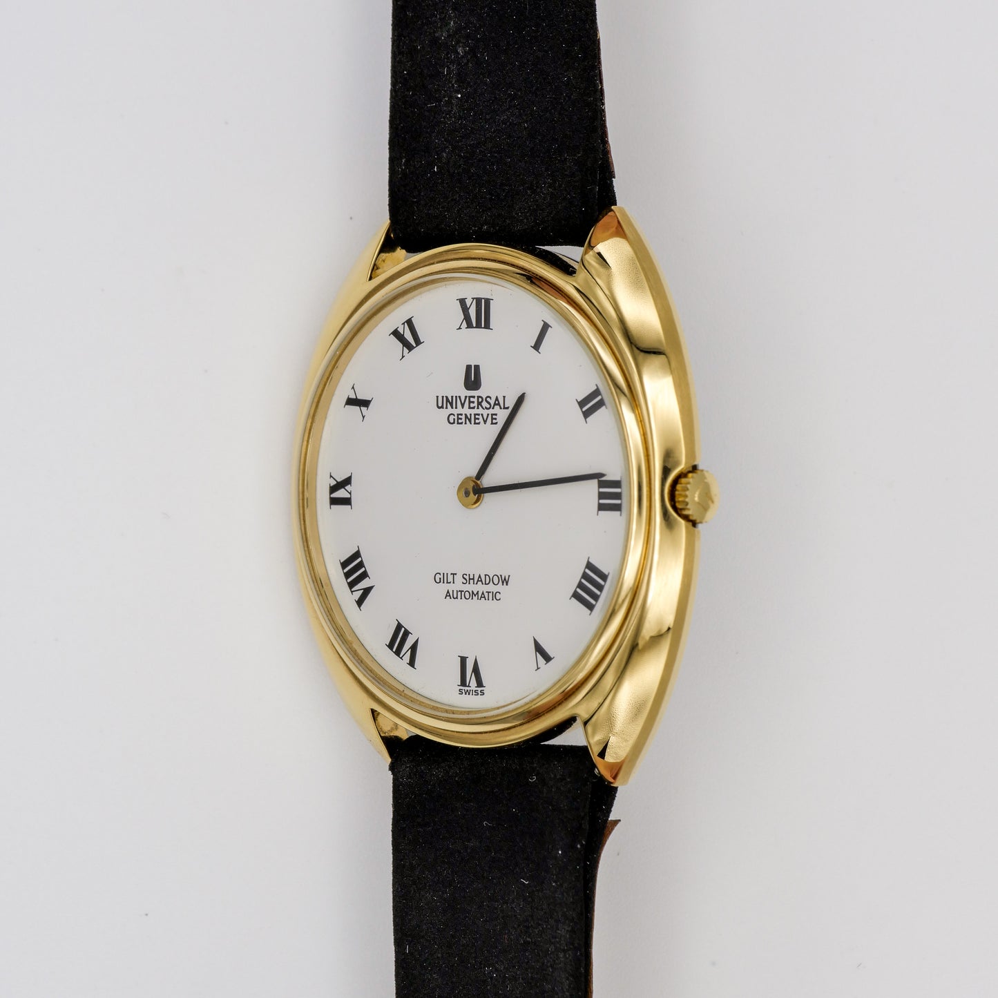 UNIVERSAL GENÈVE WHITE GILT AUTOMATIC ULTRA THIN REF. 566152