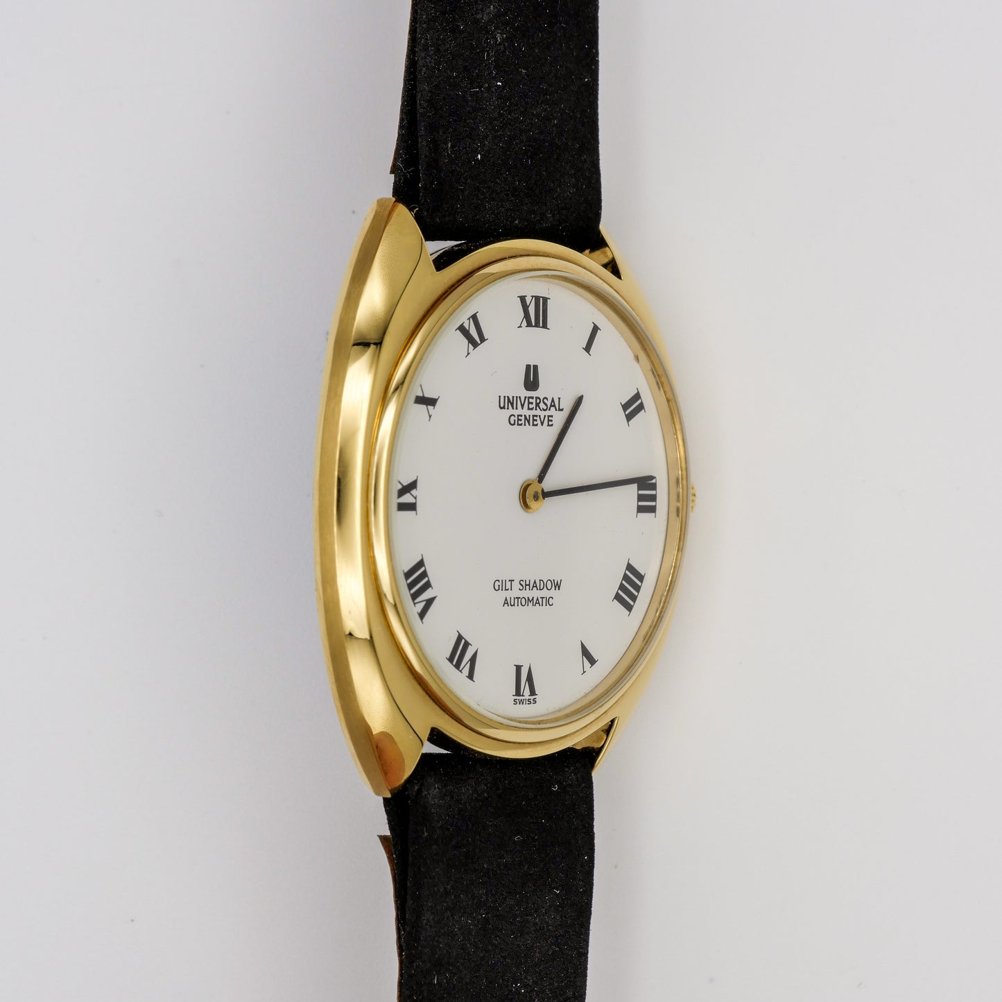 UNIVERSAL GENÈVE WHITE GILT AUTOMATIC ULTRA THIN REF. 566152