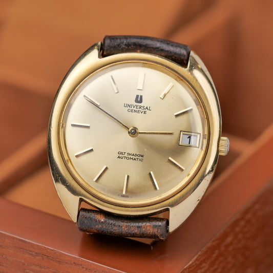 UNIVERSAL GENÈVE GILT SHADOW ULTRA-THIN AUTOMATIC REF. 567102