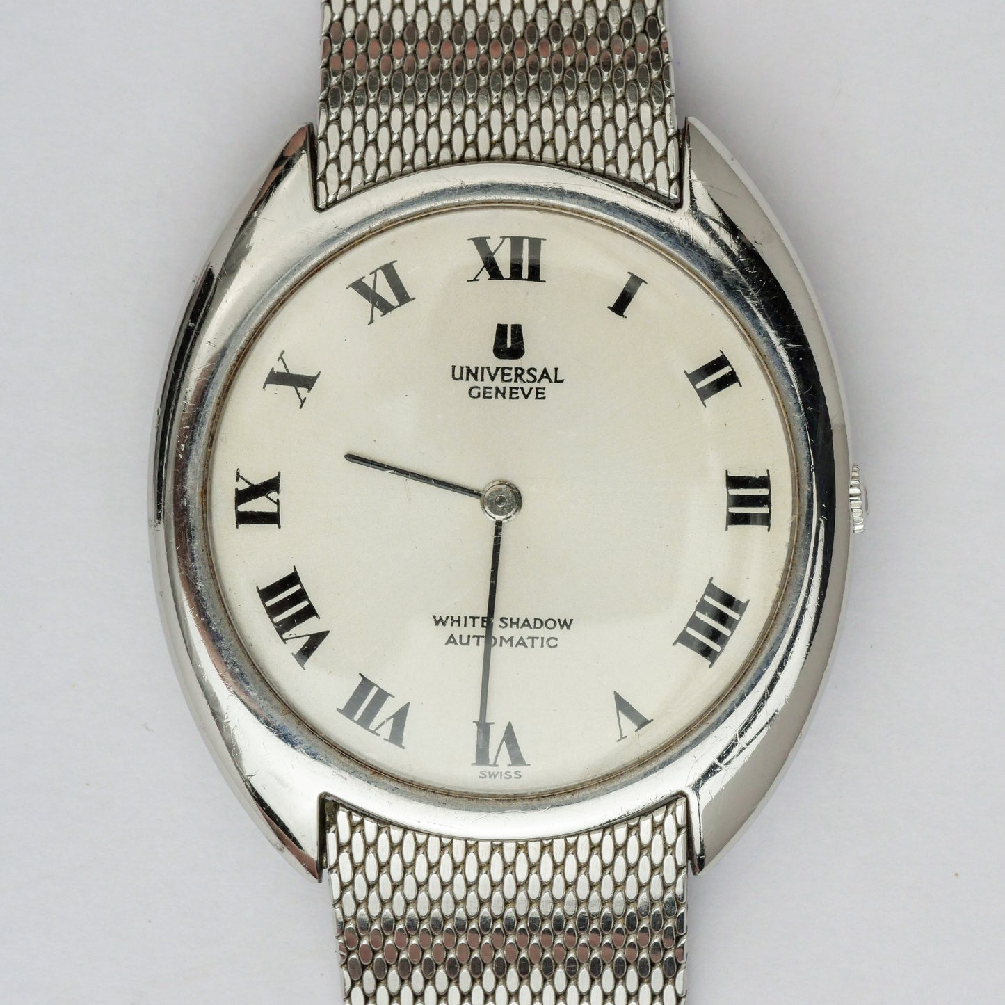 UNIVERSAL GENÈVE WHITE SHADOW AUTOMATIC ULTRA THIN REF. 866101