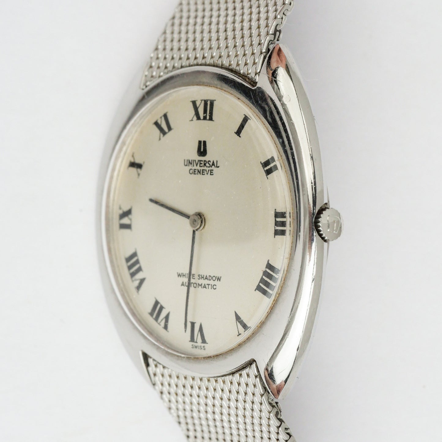 UNIVERSAL GENÈVE WHITE SHADOW AUTOMATIC ULTRA THIN REF. 866101