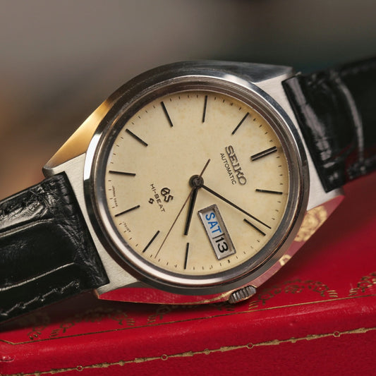 GRAND SEIKO AUTOMATIC HI-BEAT DAY DATE REF. 5646-7010