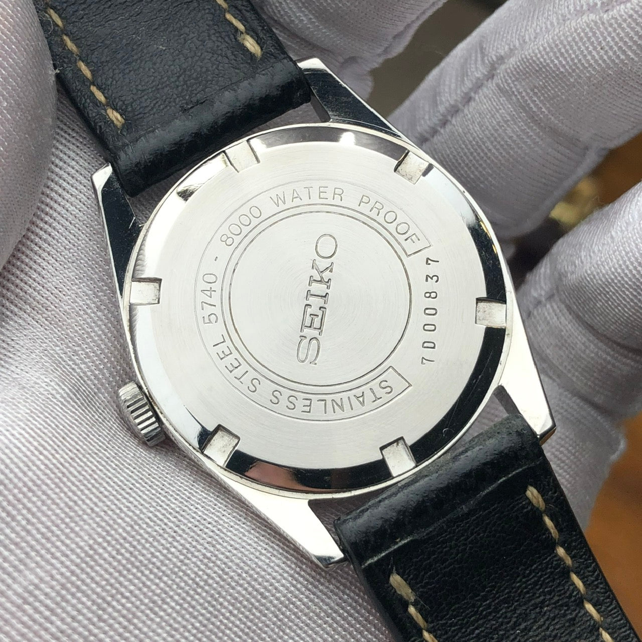 SEIKO LORD MARVEL LINEN GREY DIAL REF. 5740-8000