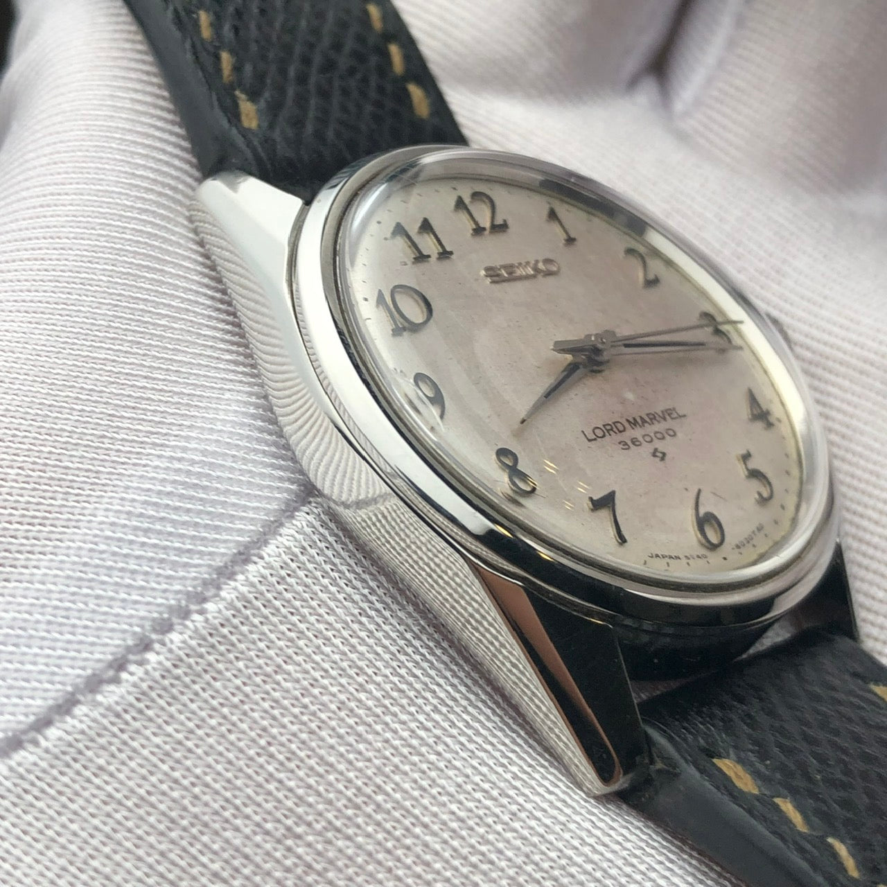 SEIKO LORD MARVEL LINEN GREY DIAL REF. 5740-8000