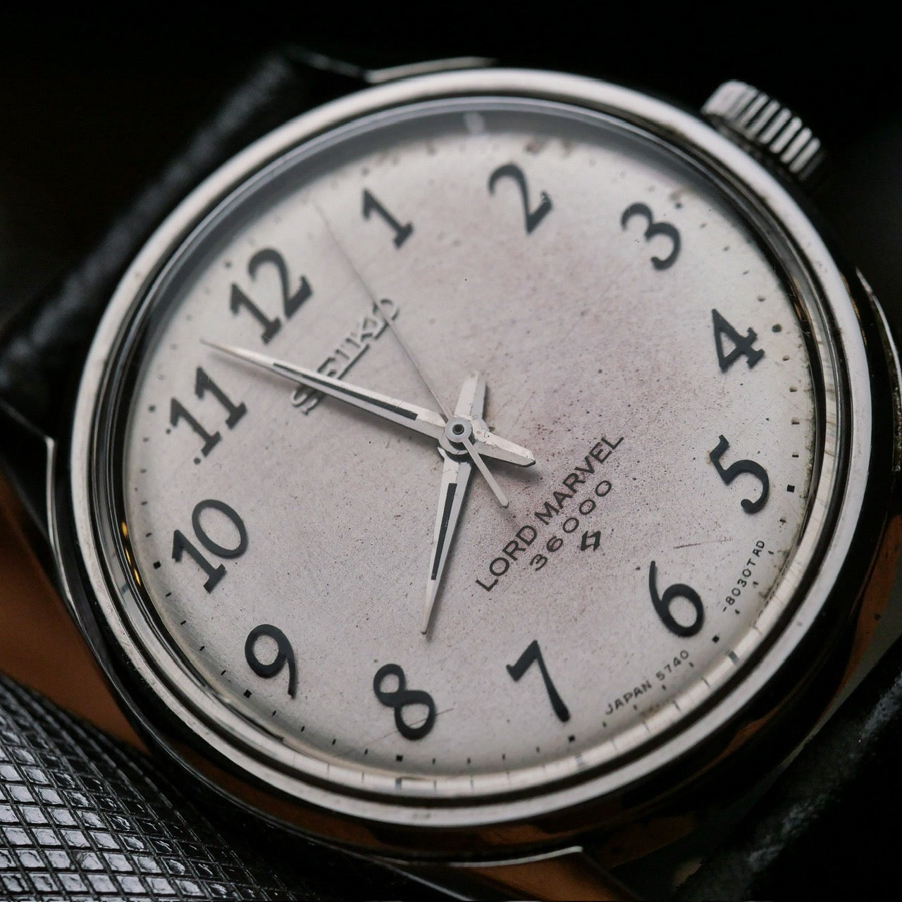 SEIKO LORD MARVEL LINEN GREY DIAL REF. 5740-8000