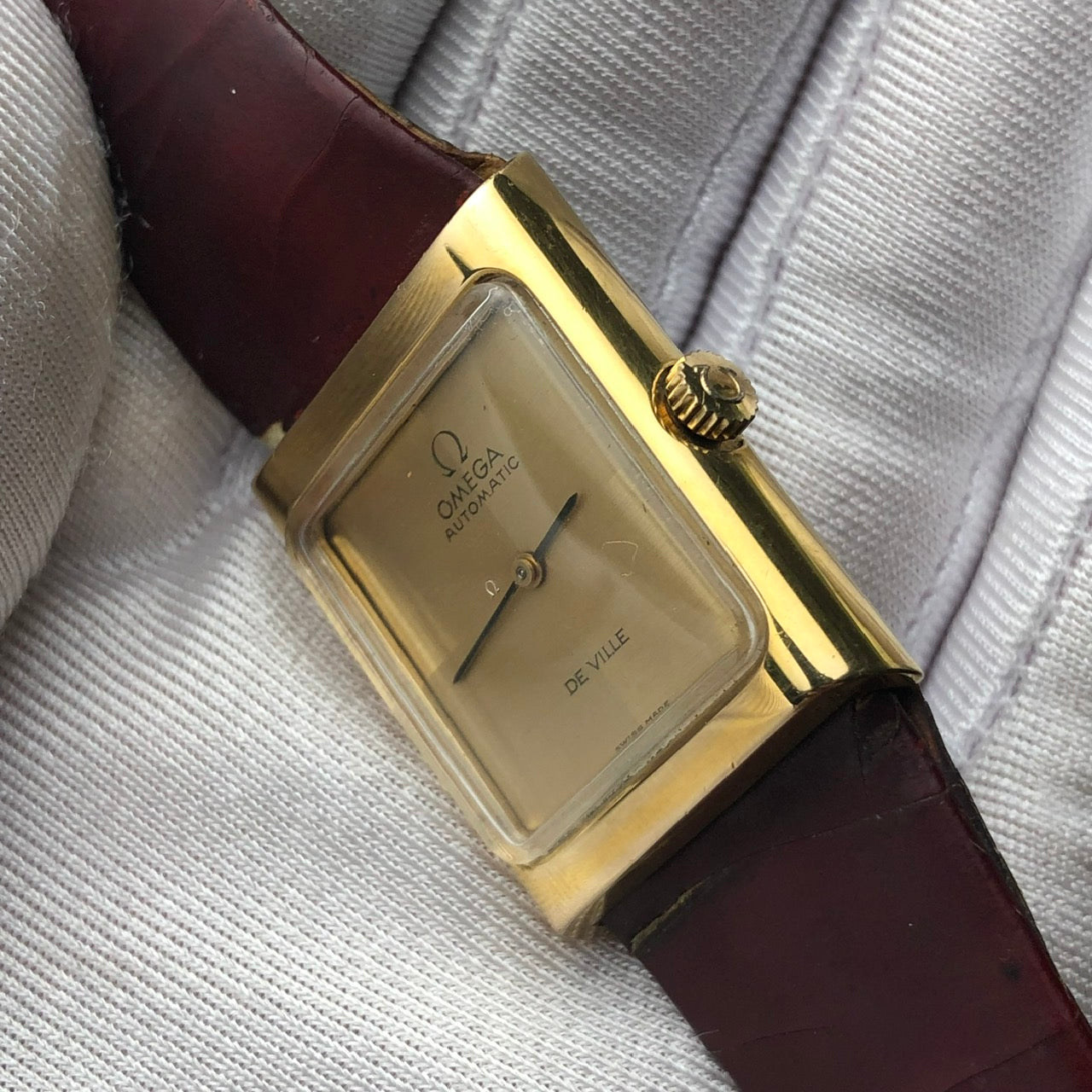 OMEGA DE VILLE AUTOMATIC TWO TONE GOLD DIAL REF. 551.0069