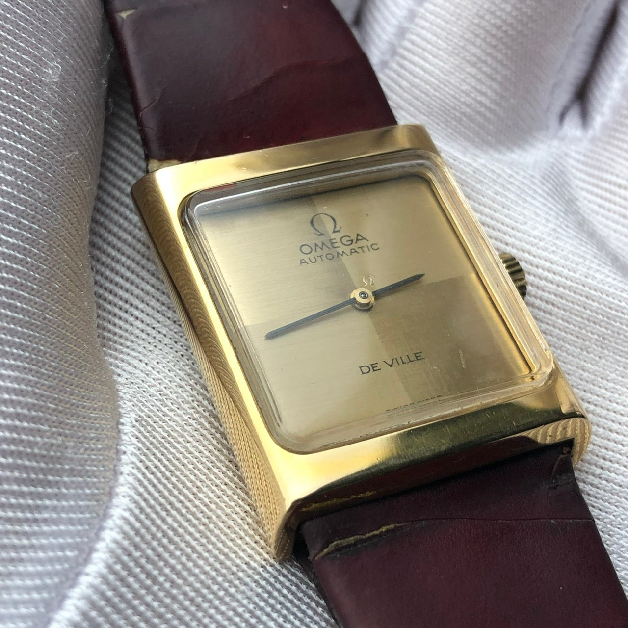 OMEGA DE VILLE AUTOMATIC TWO TONE GOLD DIAL REF. 551.0069