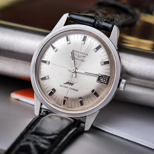 LONGINES ULTRA-CHRON AUTOMATIC CROSSHAIR DIAL REF. 8309