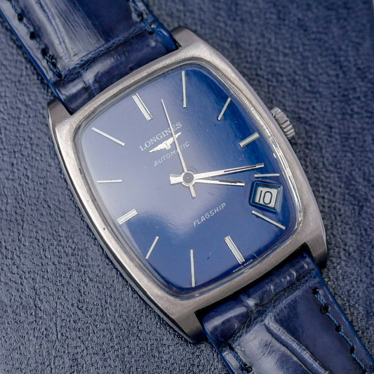 LONGINES FLAGSHIP AUTOMATIC BLUE DIAL REF. 8473