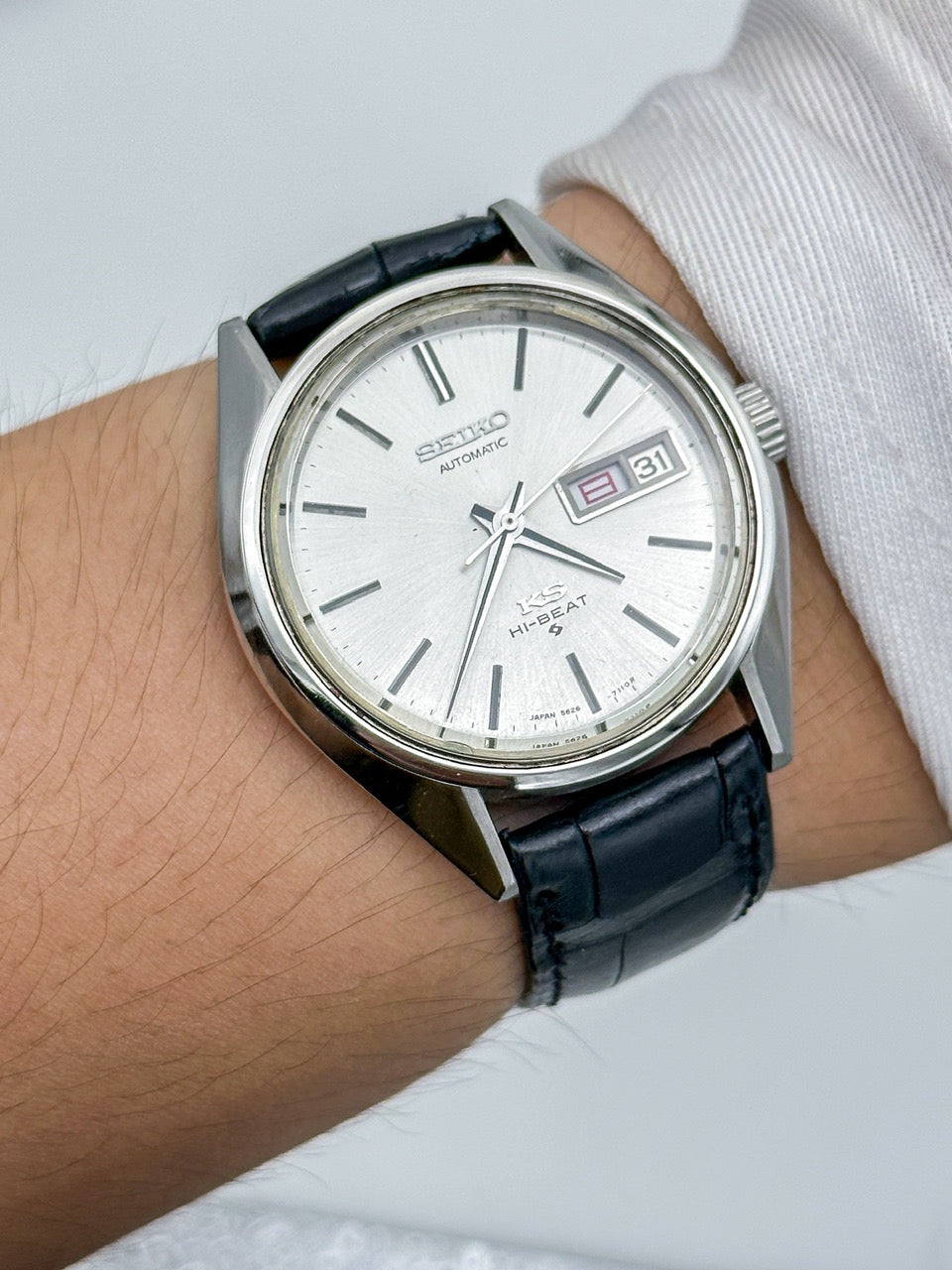 SEIKO KING KS AUTOMATIC DAY-DATE HI-BEAT REF. 5626-7113