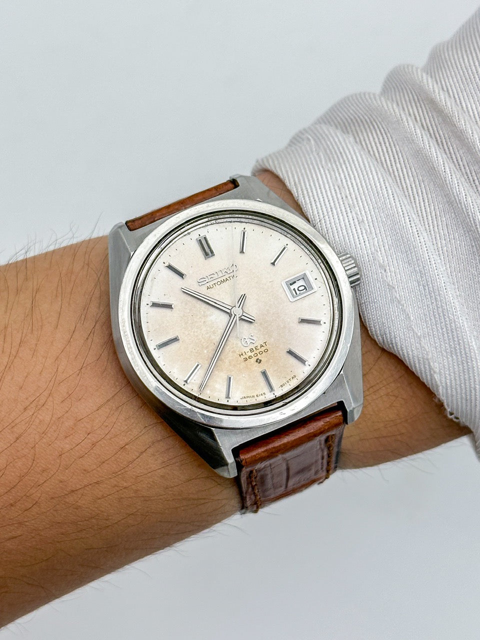 GRAND SEIKO AUTOMATIC HI-BEAT 36000 REF. 6145-8000