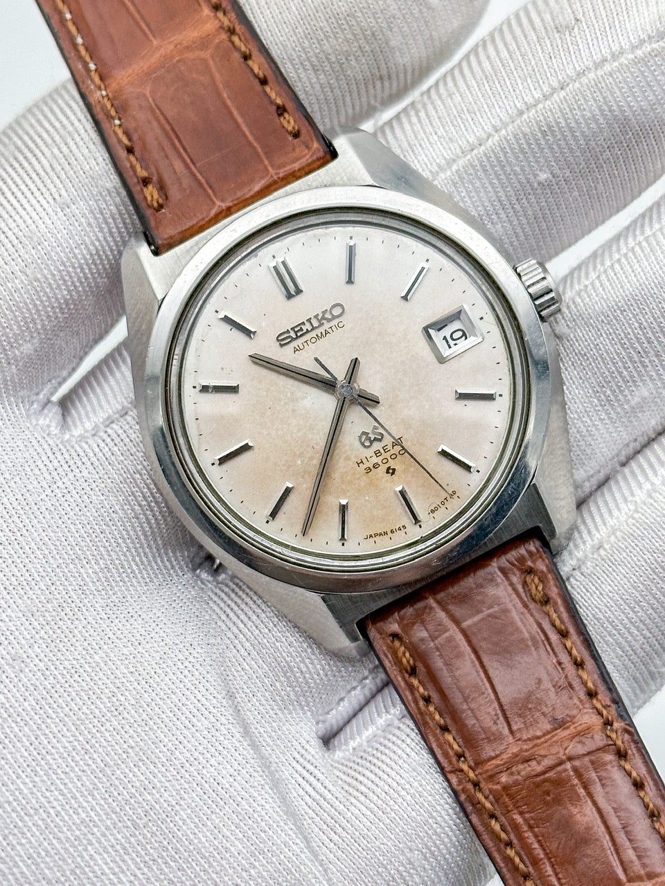 GRAND SEIKO AUTOMATIC HI-BEAT 36000 REF. 6145-8000