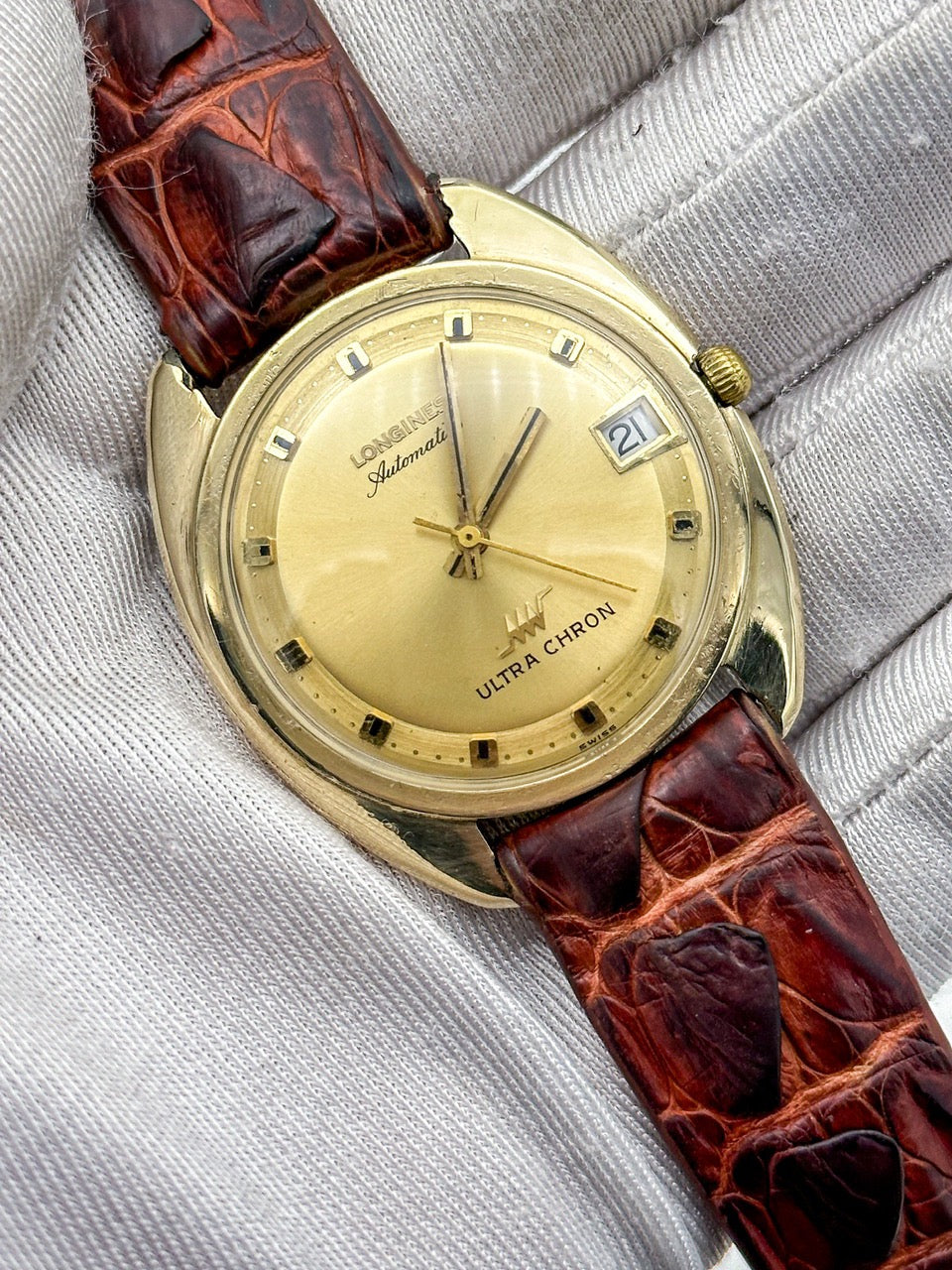 LONGINES ULTRA-CHRON AUTOMATIC 10K GOLD FILLED REF. 2891-431